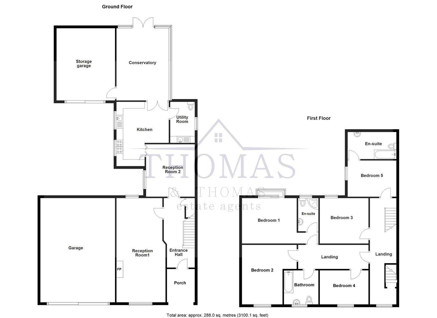 9, Tir Syr Walter, Ammanford floorplan