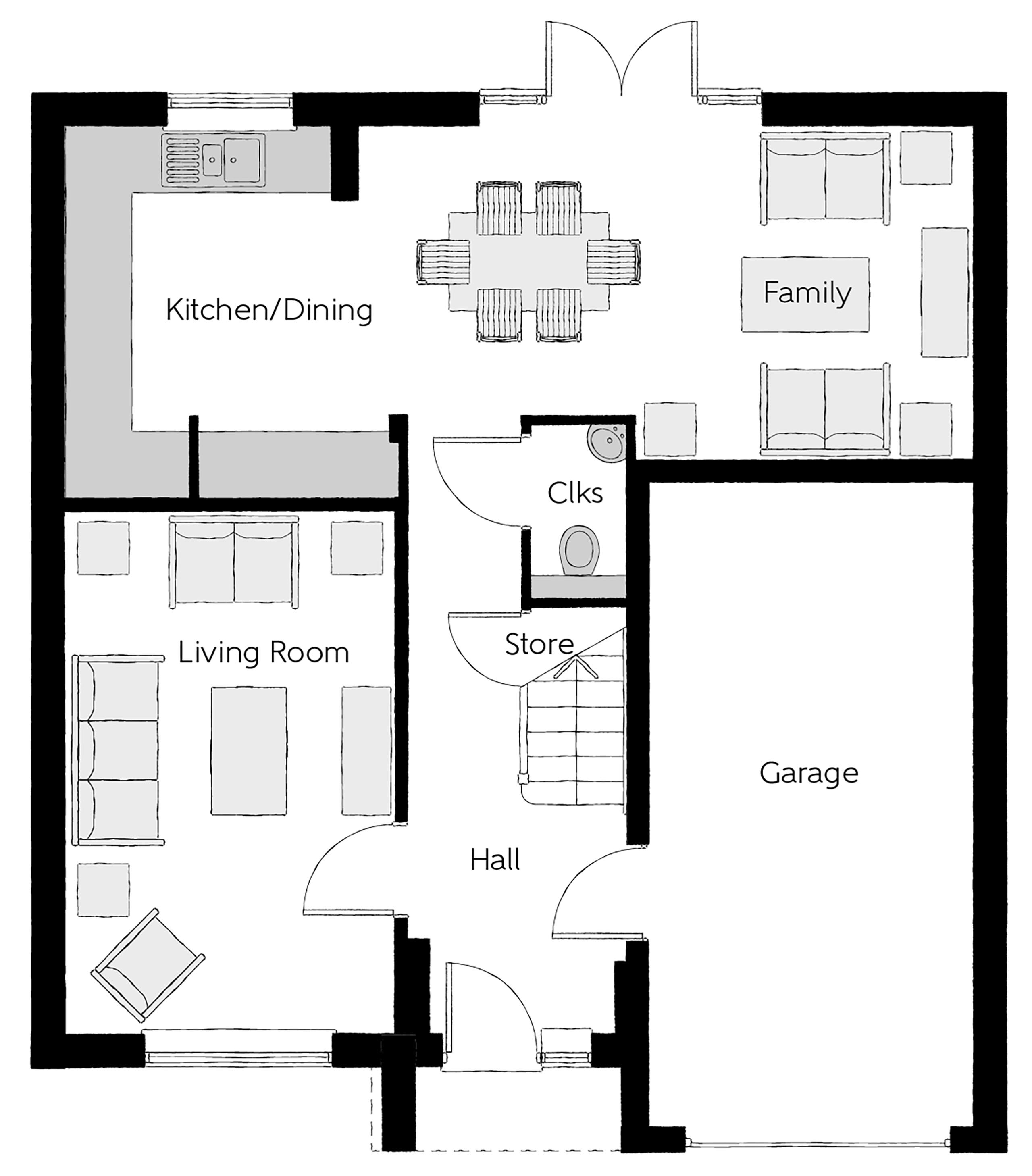 239, Creedy Bridge, Sandford, Crediton floorplan