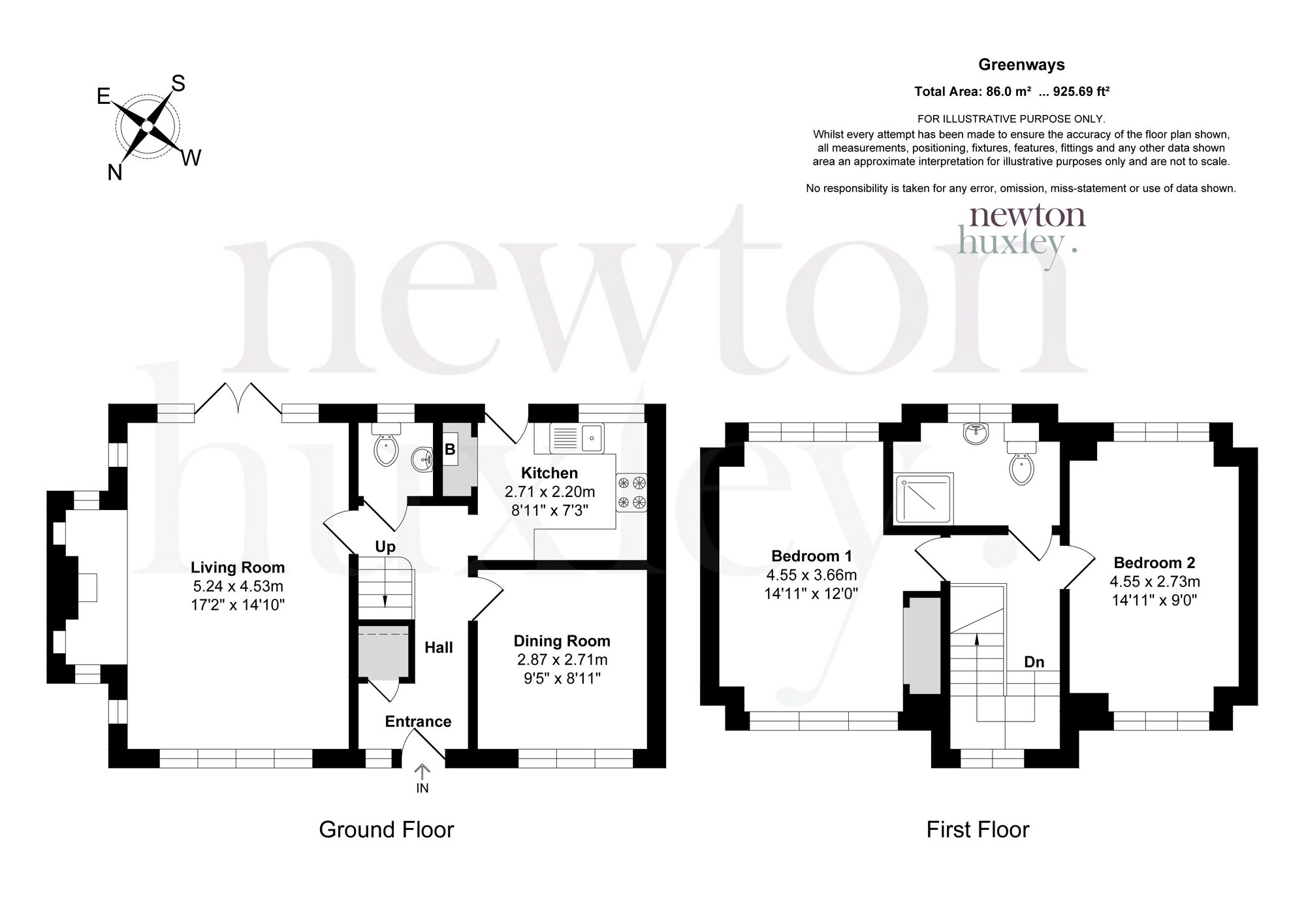 33 Greenways, Esher floorplan