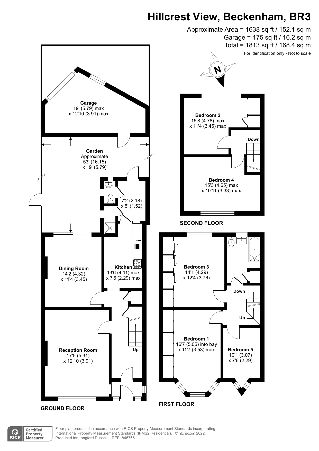 Hillcrest View, Beckenham BR3, 5 bedroom end terrace house for sale