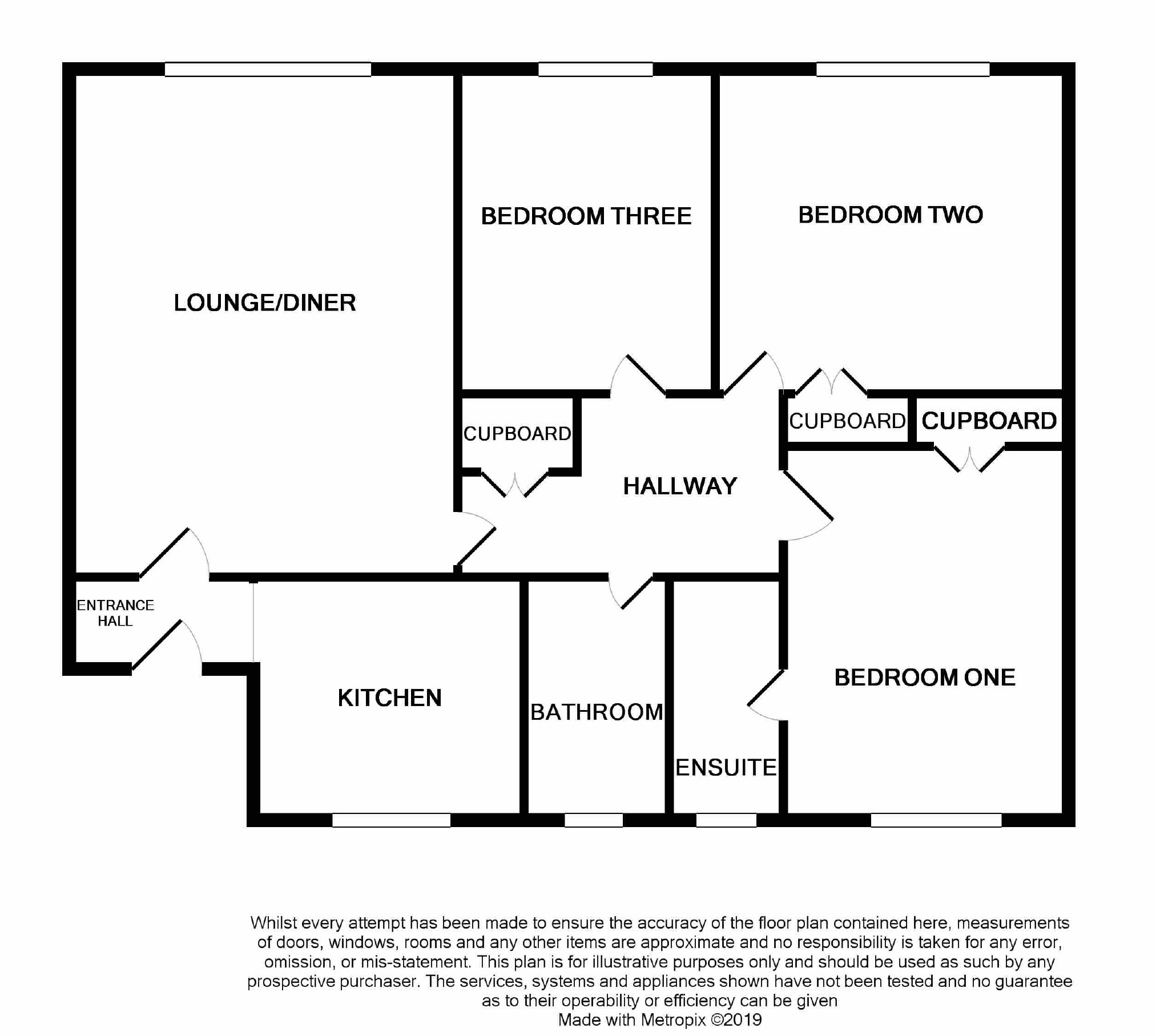 3 Bedrooms Flat for sale in Glencairn Court, Cheltenham, Gloucestershire GL50