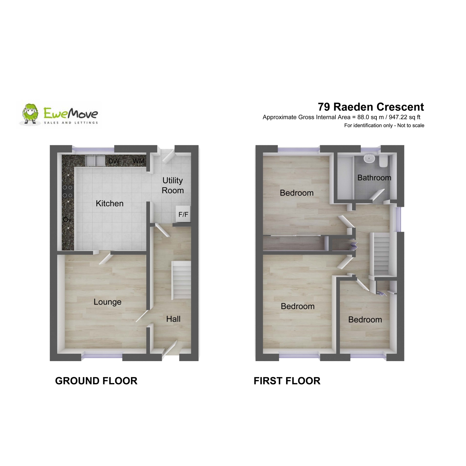 79, Raeden Crescent, Aberdeen floorplan