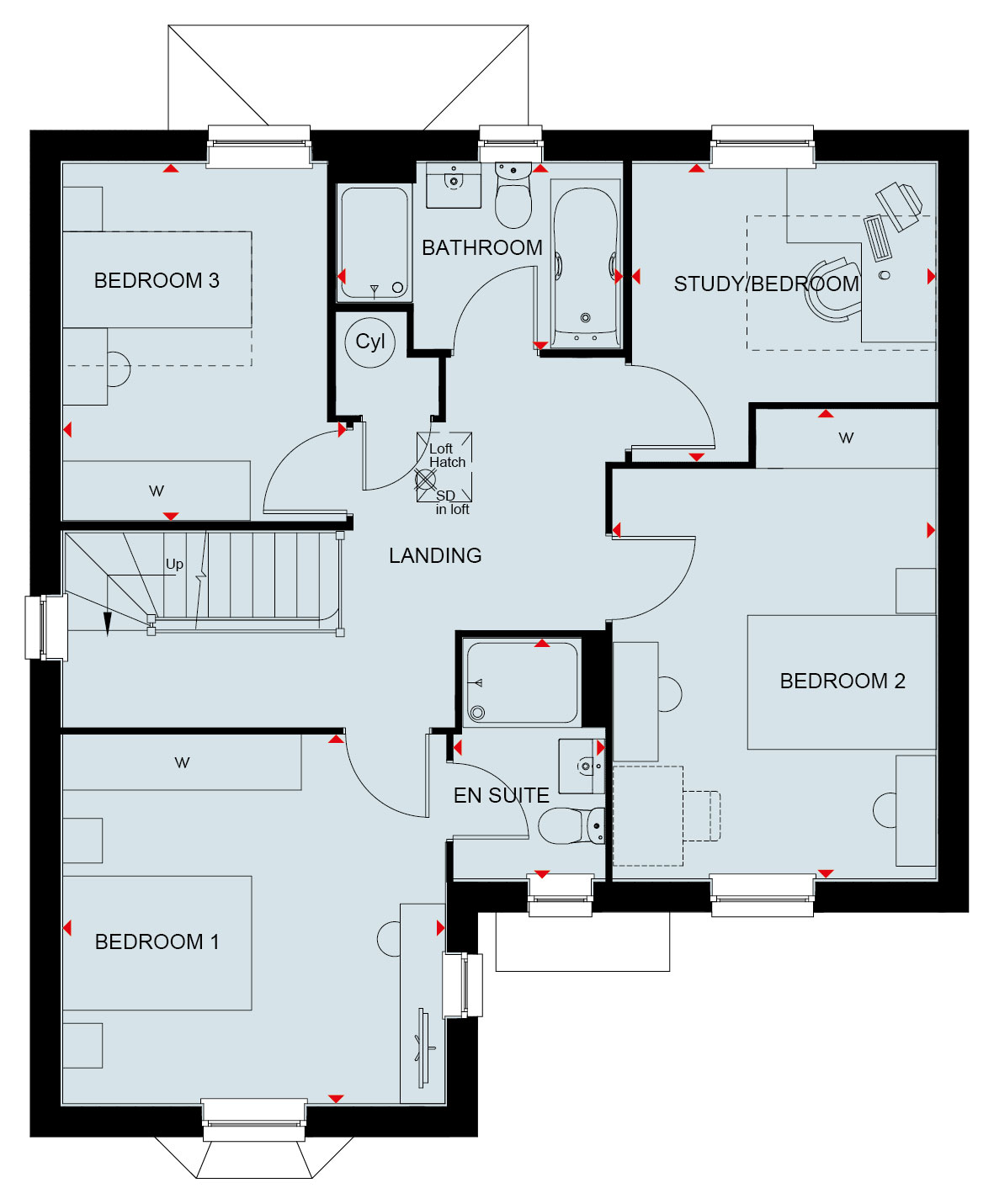 Tars Farm, Church Lane, Barnham floorplan