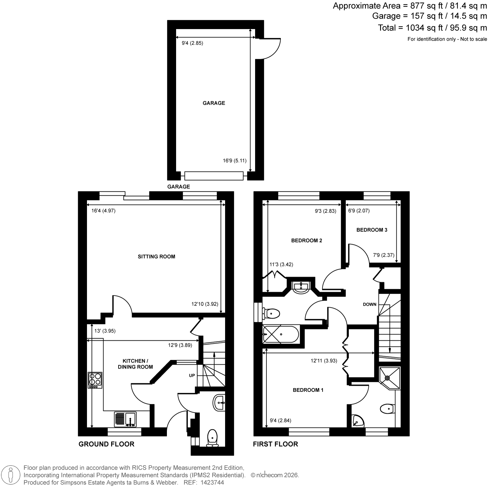 10, Orchard Close, Elstead floorplan