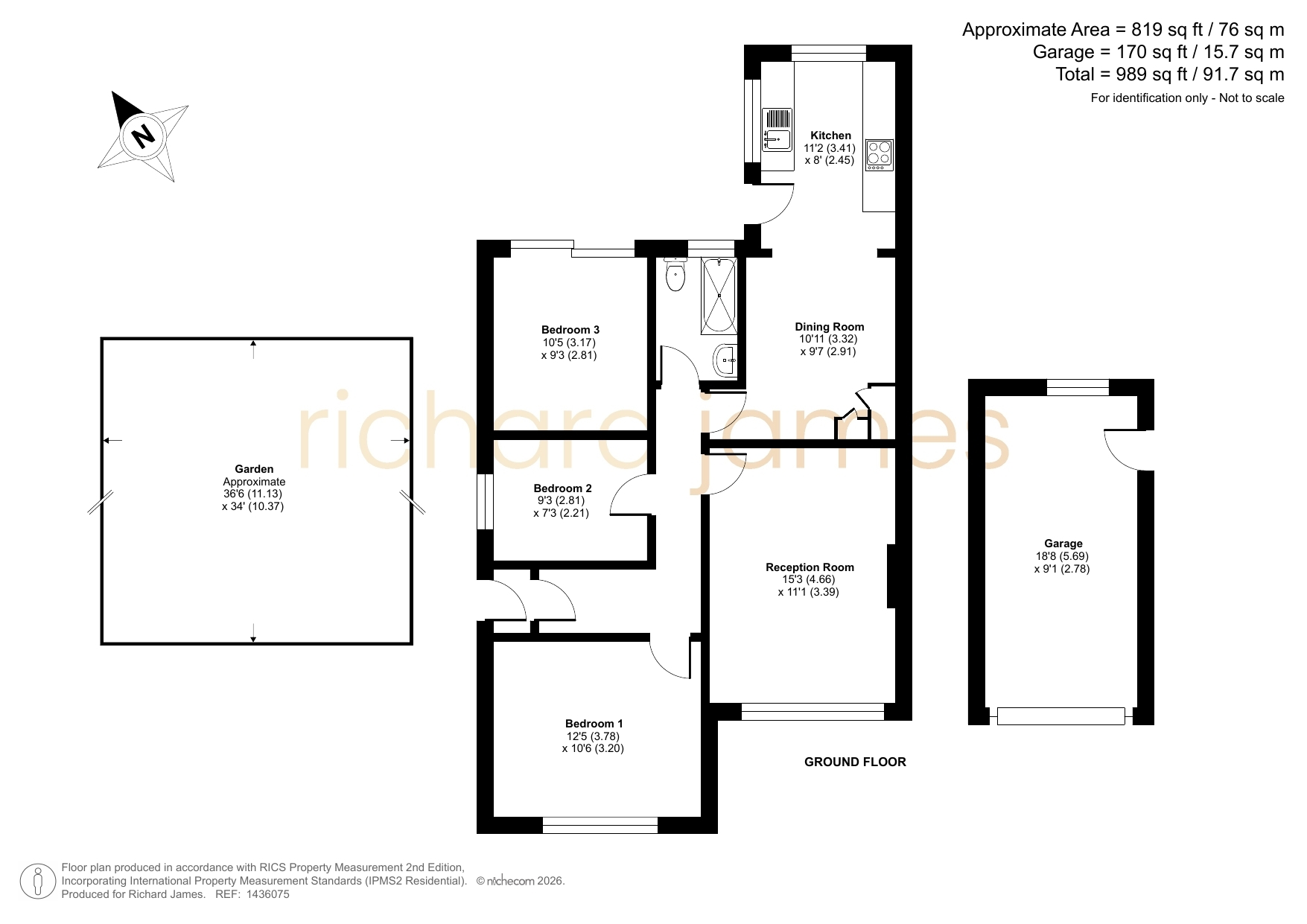 8, Ashen Copse Road, Wroughton floorplan