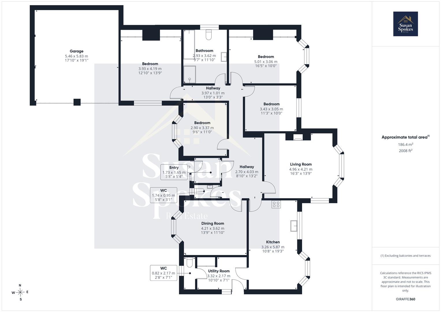 8, Cleadon Towers, South Shields floorplan