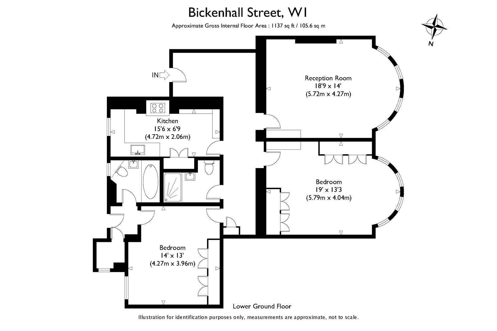 2 Bedrooms Flat for sale in Bickenhall Mansions, Bickenhall Street, London W1U