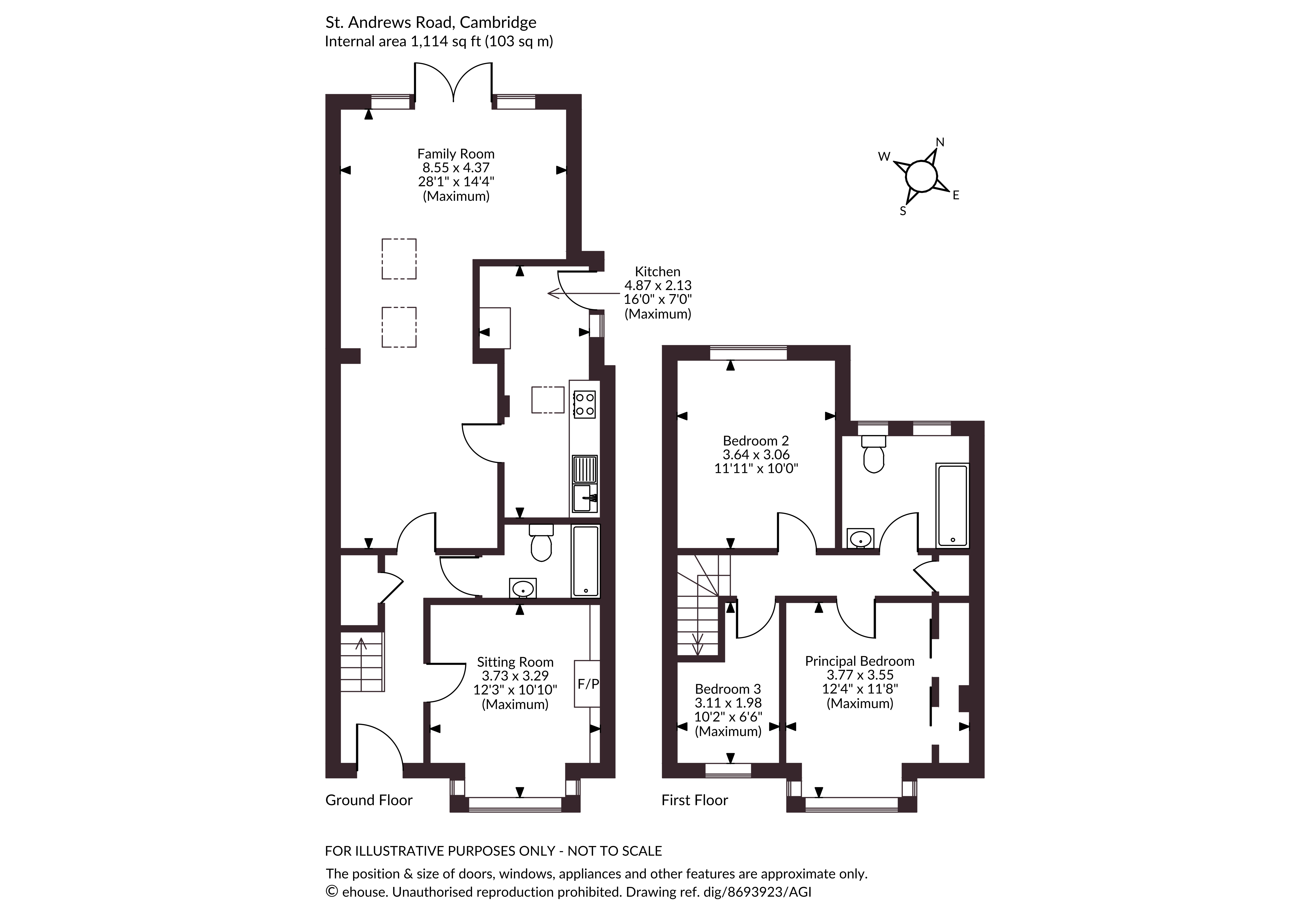 17, St. Andrews Road, Cambridgeshire floorplan