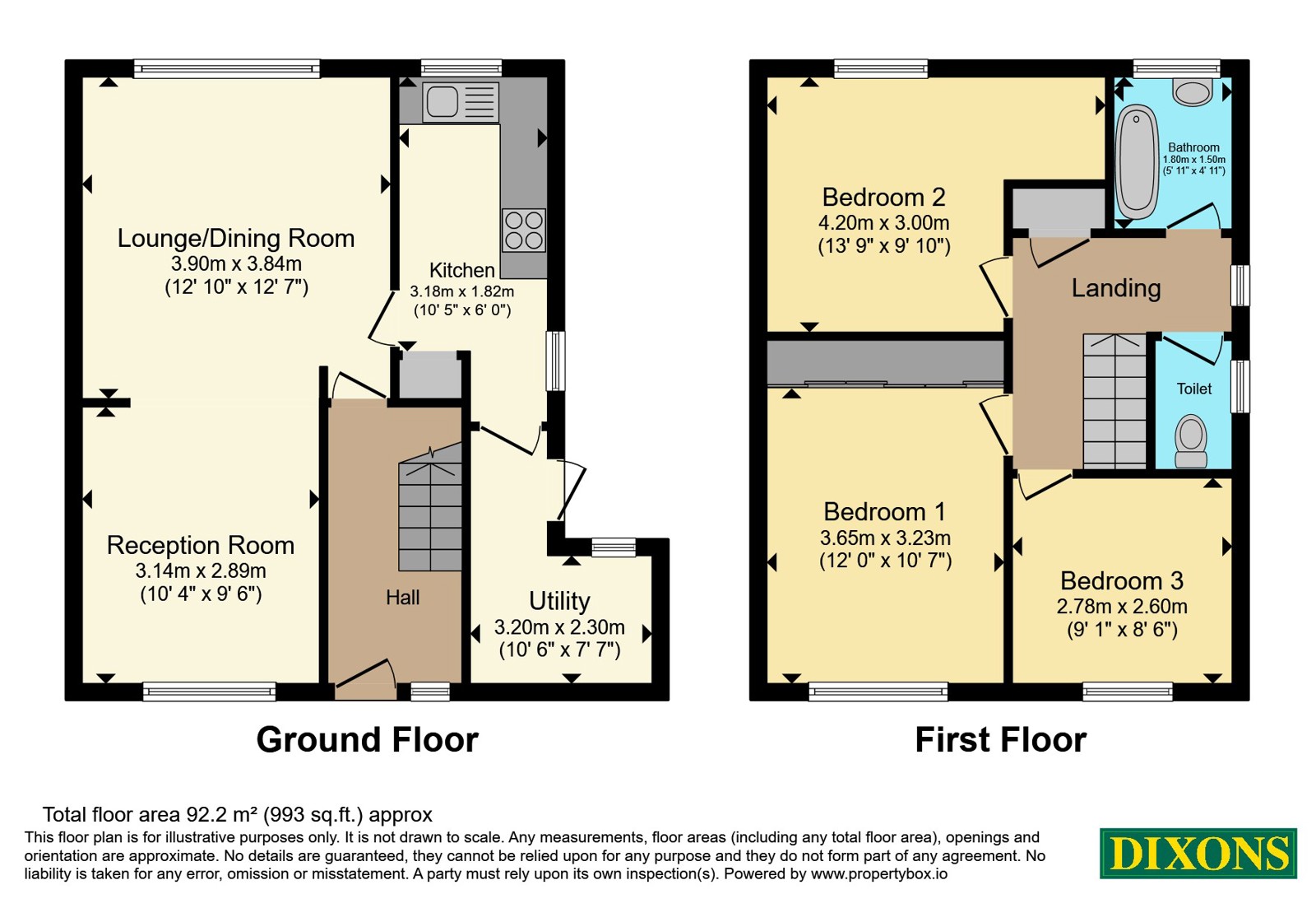 74, Brierley Lane, West Midlands floorplan