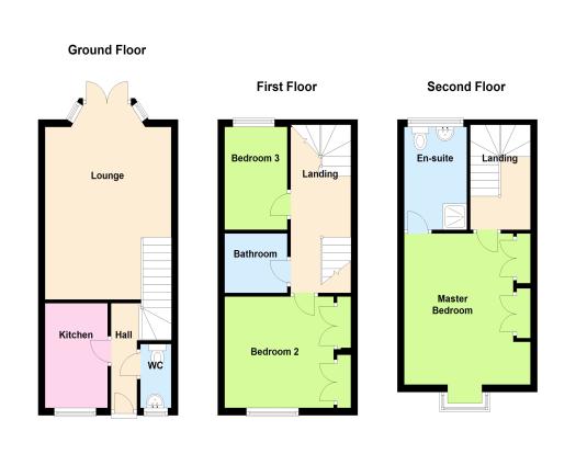 3 Bedrooms Terraced house to rent in Mannock Way, Leighton Buzzard LU7