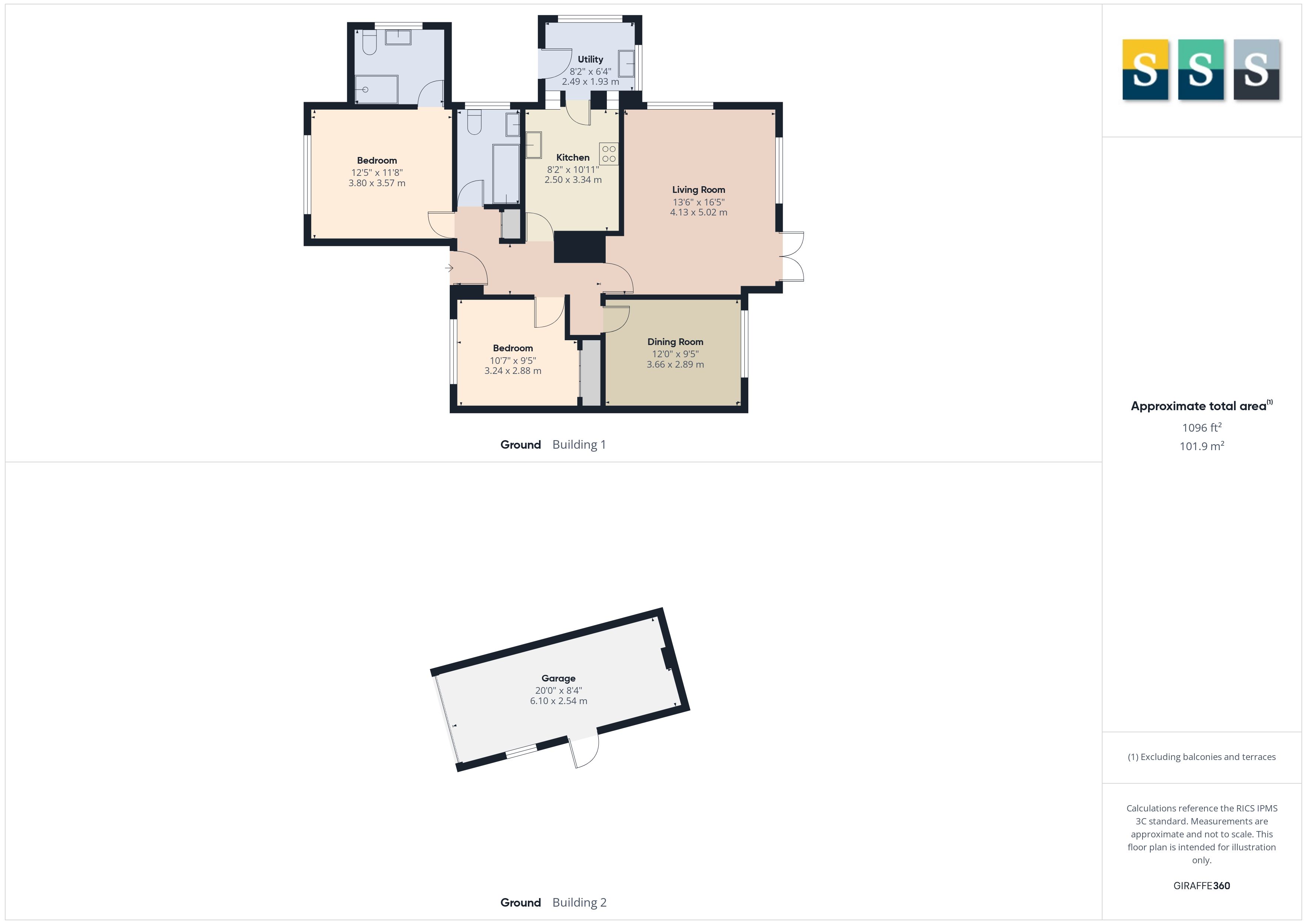 21, Green Lane, Woking floorplan