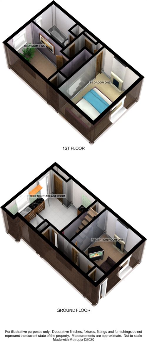 Cale Green, Cale Green, Stockport, Cheshire SK2, 2 bedroom terraced