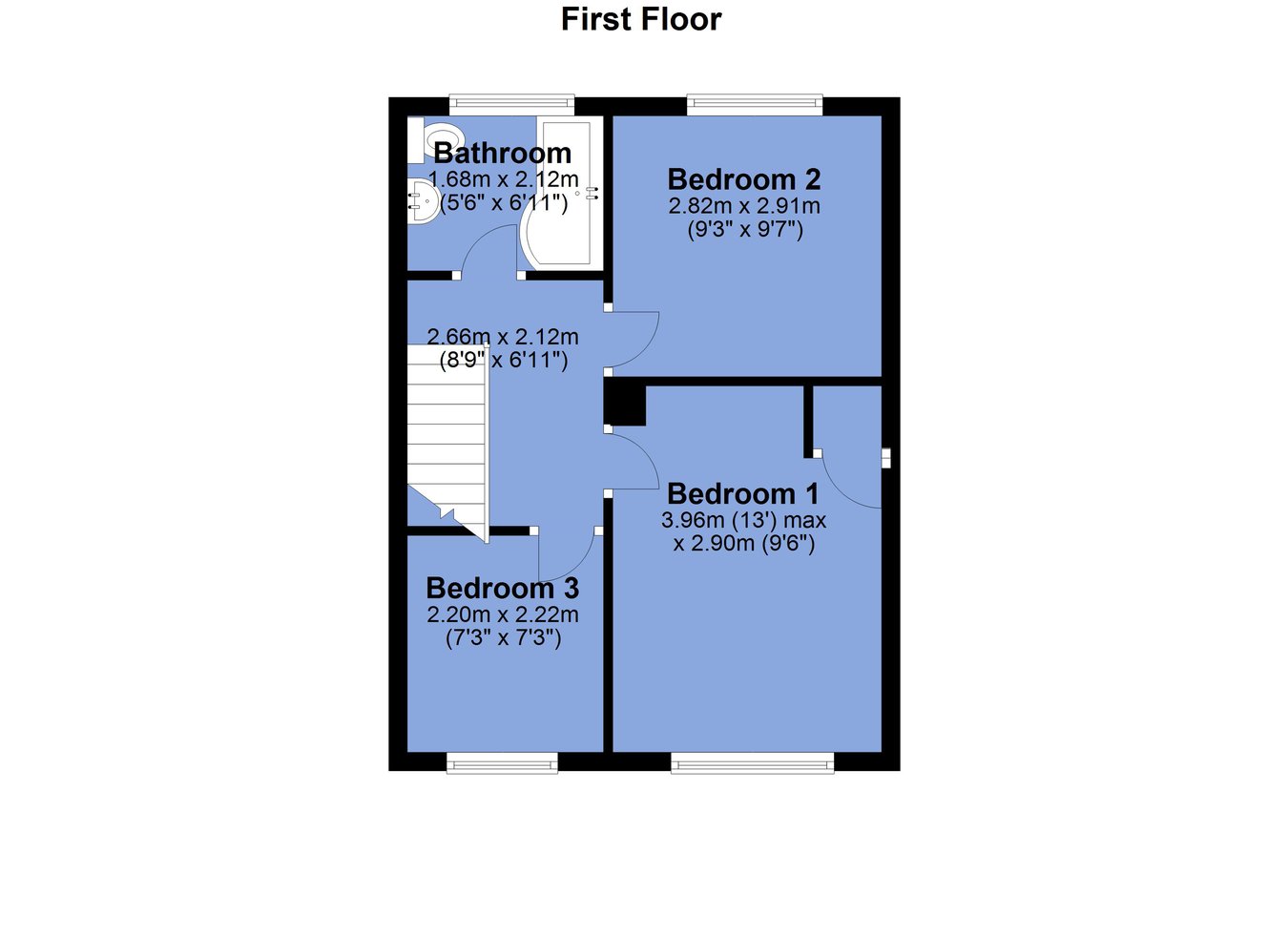 30, Grosvenor Way, Bolton floorplan