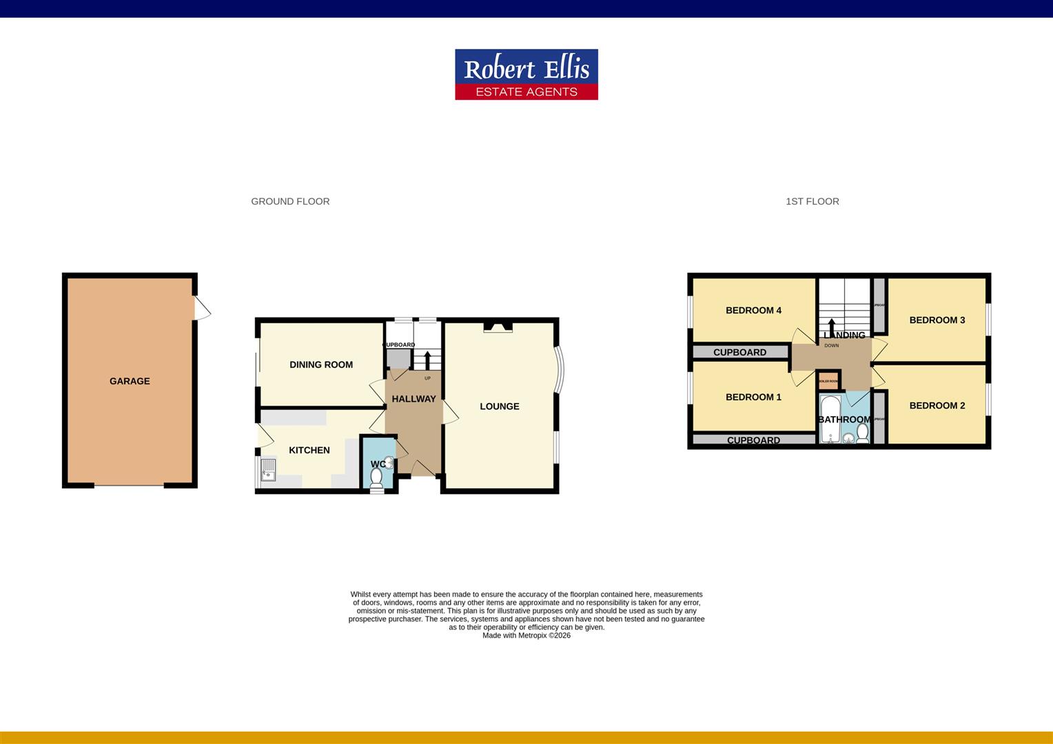 26, Borrowdale Drive, Nottingham floorplan