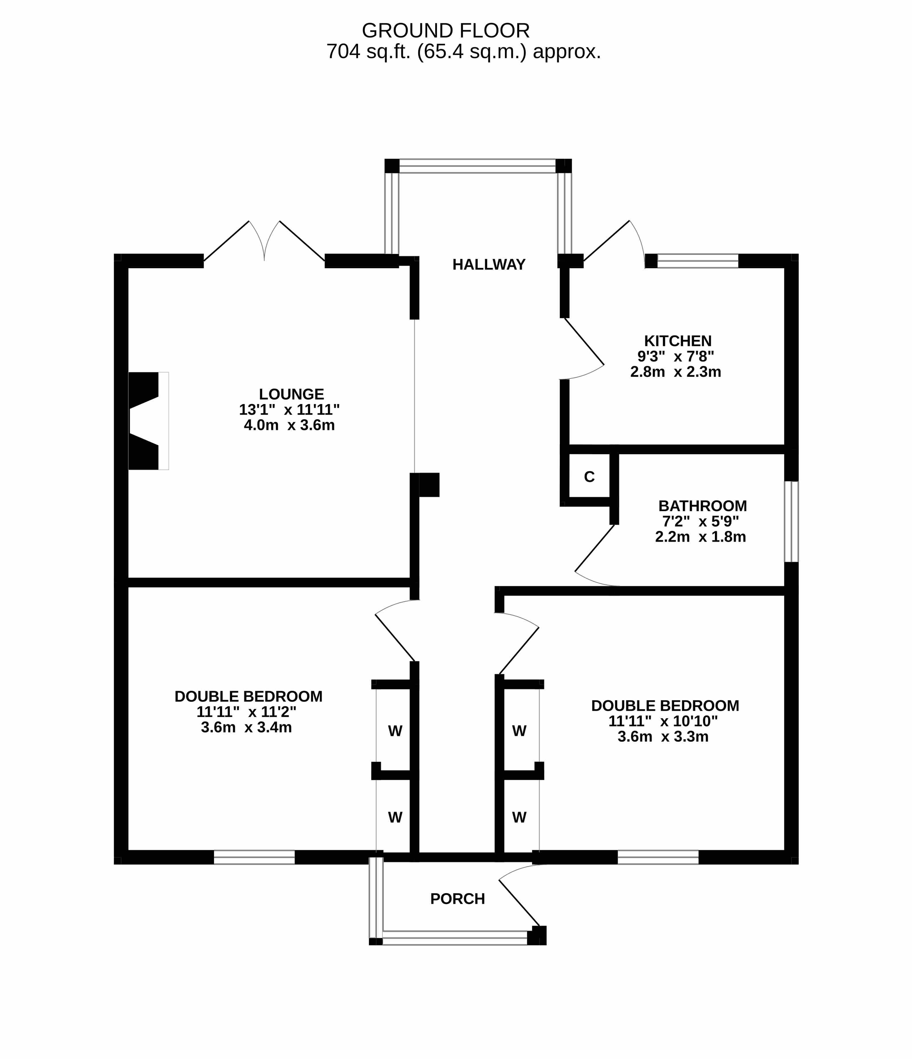 Portland Avenue, Swindon floorplan
