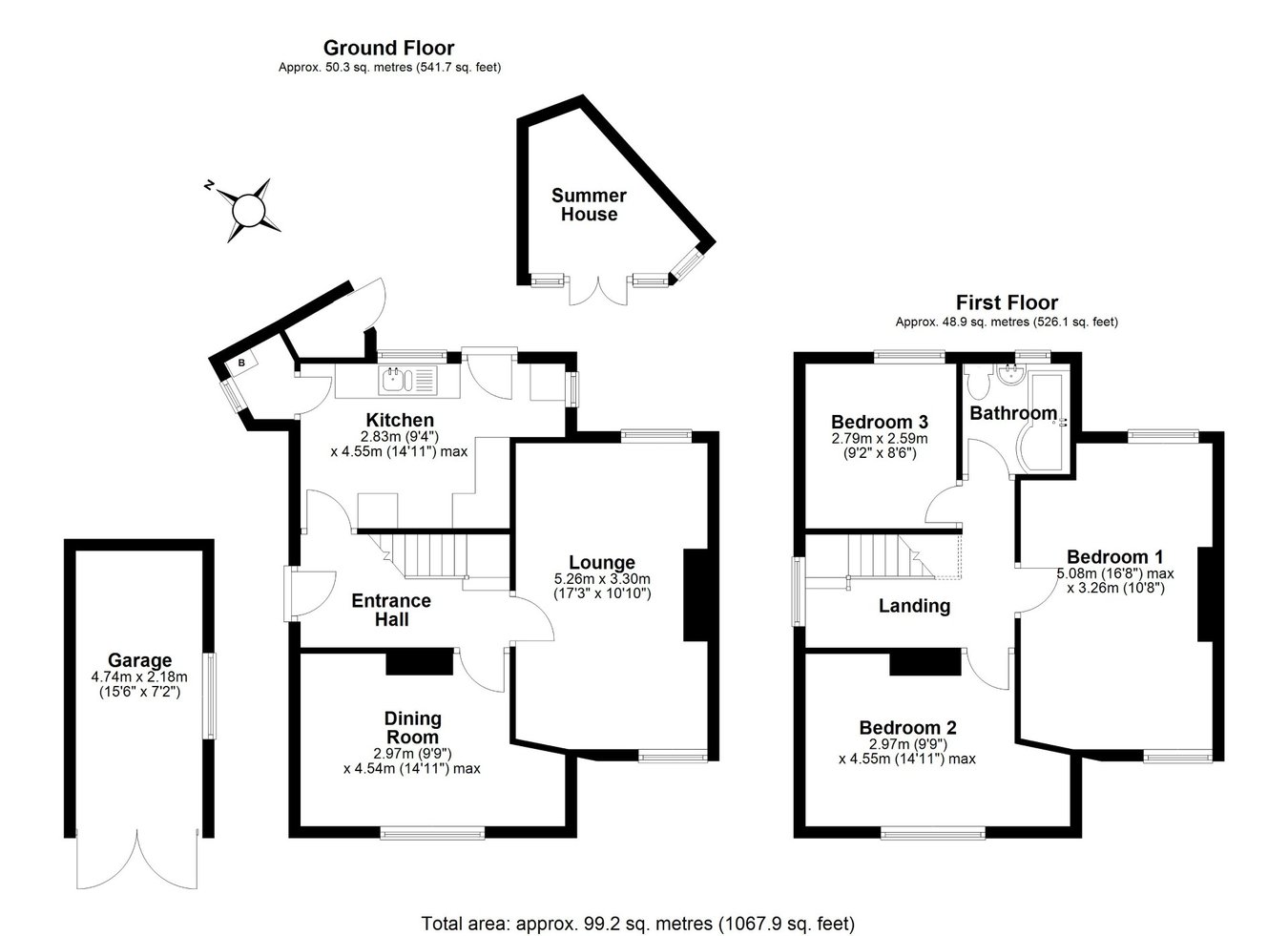 191, Jackmans Place, Letchworth Garden City floorplan