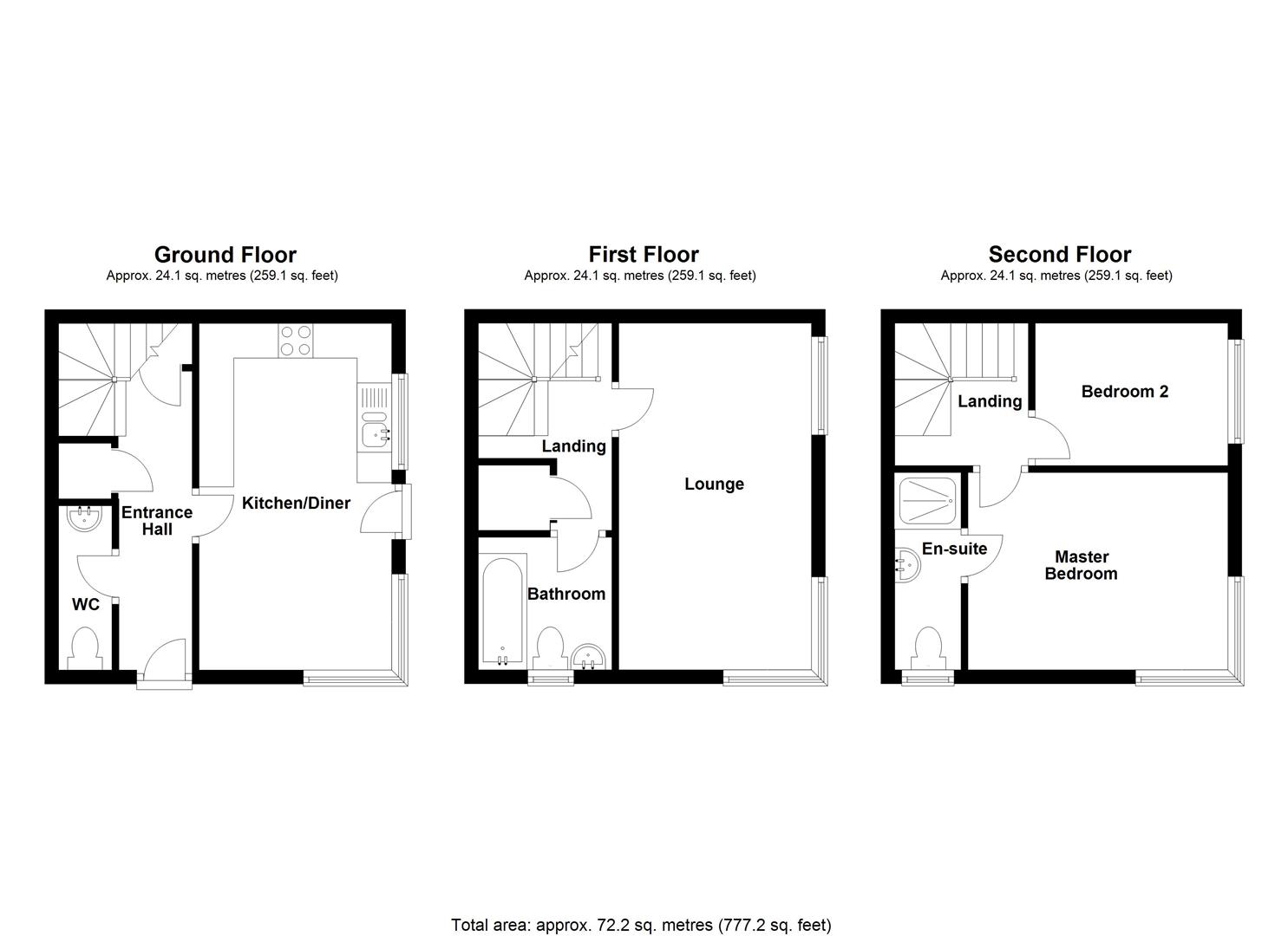 Adelphi Street, Campbell Park, Milton Keynes MK9, 3 bedroom end terrace