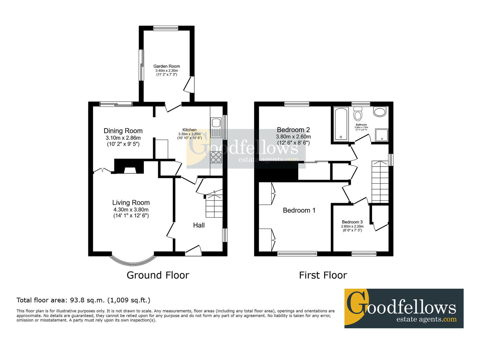 9, The Willows, Newcastle Upon Tyne floorplan