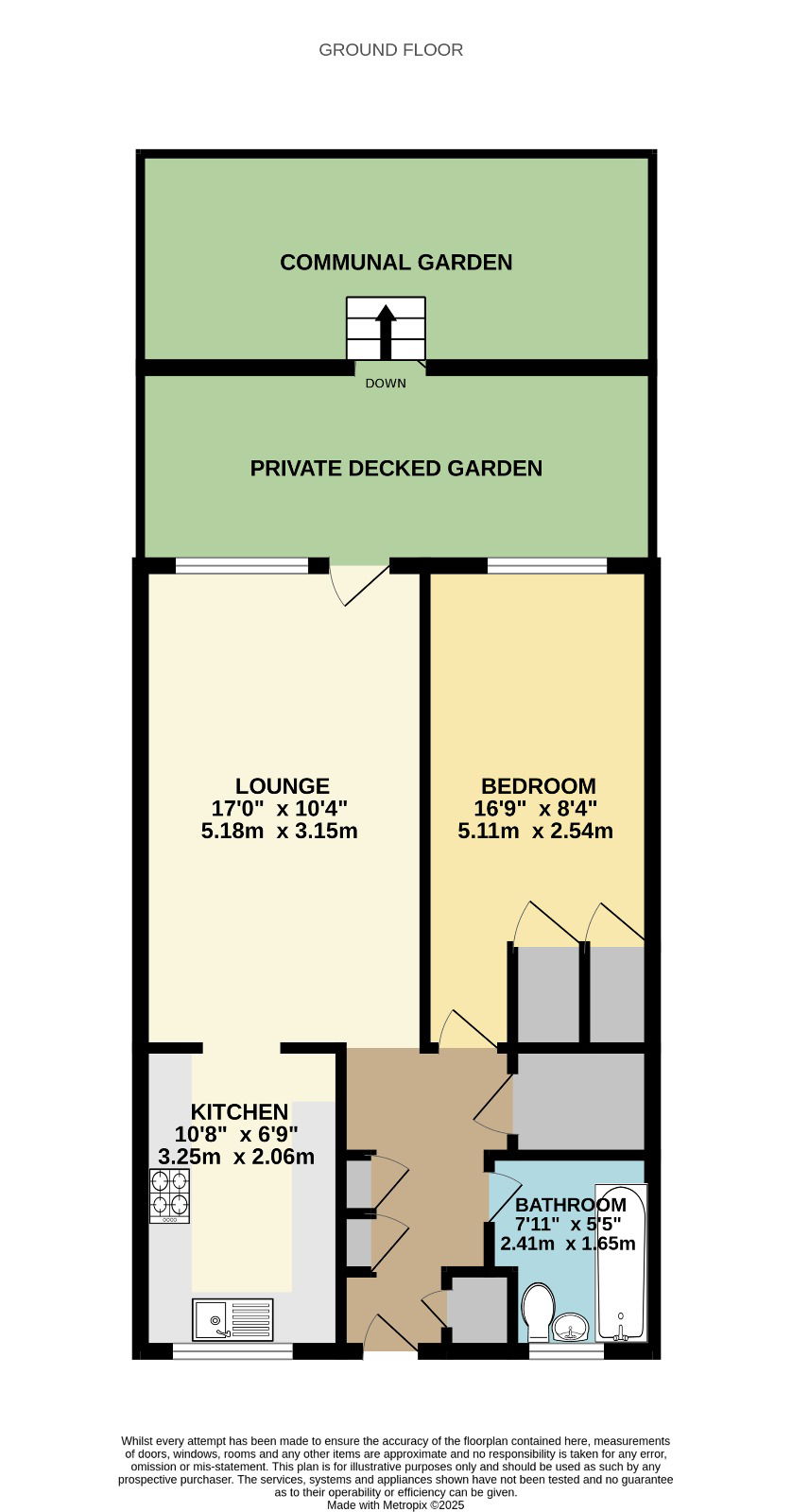 80, Flintmill Crescent, London floorplan