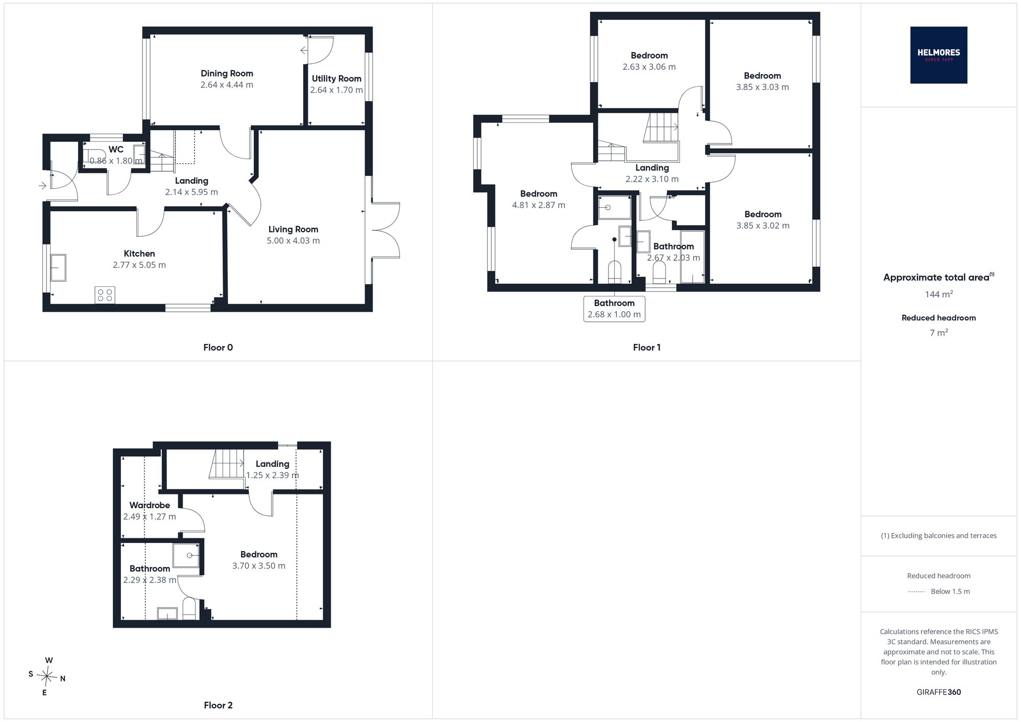 Popes Well House Popes Lane, Crediton floorplan