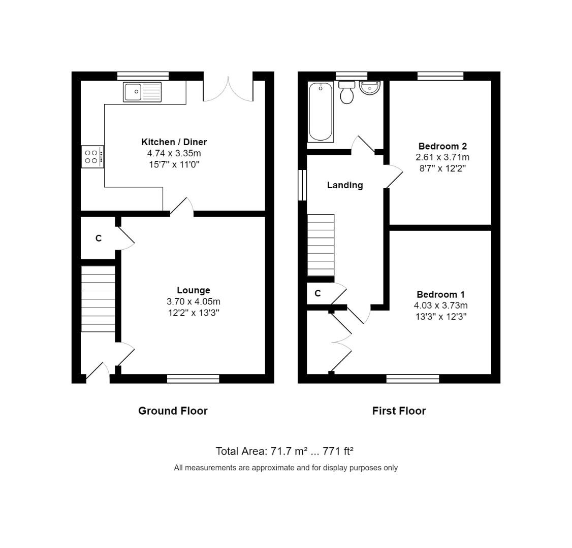 Doublegates Green, Ripon HG4, 2 bedroom semidetached house for sale