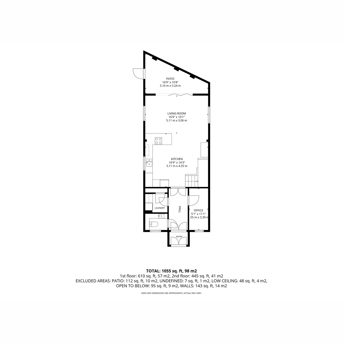 The Methodist Church, Winkfield Row, Bracknell floorplan