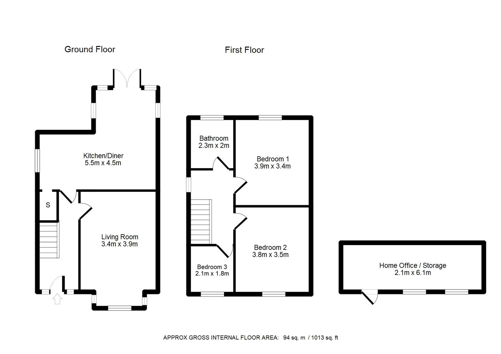 41, Hampton Grove, Bury floorplan