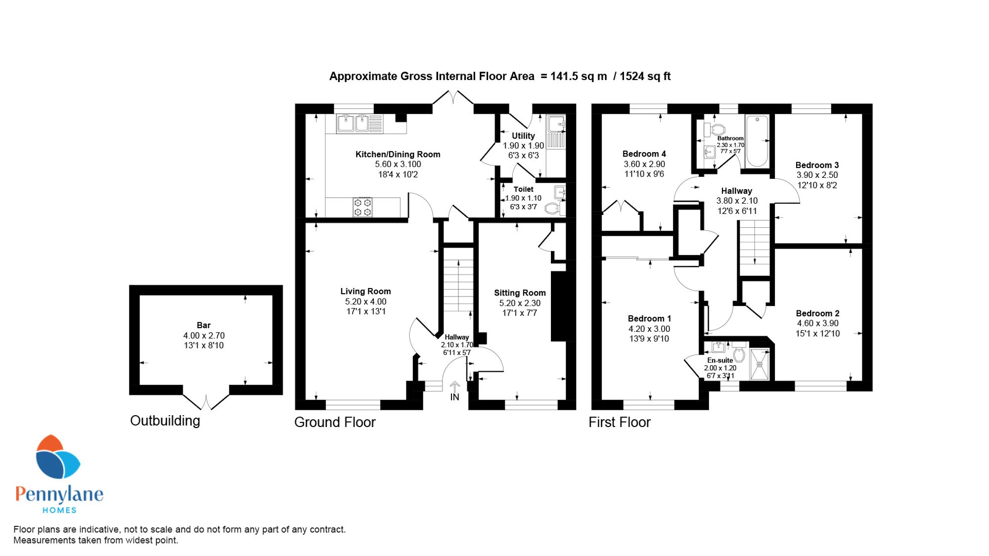 69 Crofton Avenue, Renfrew floorplan