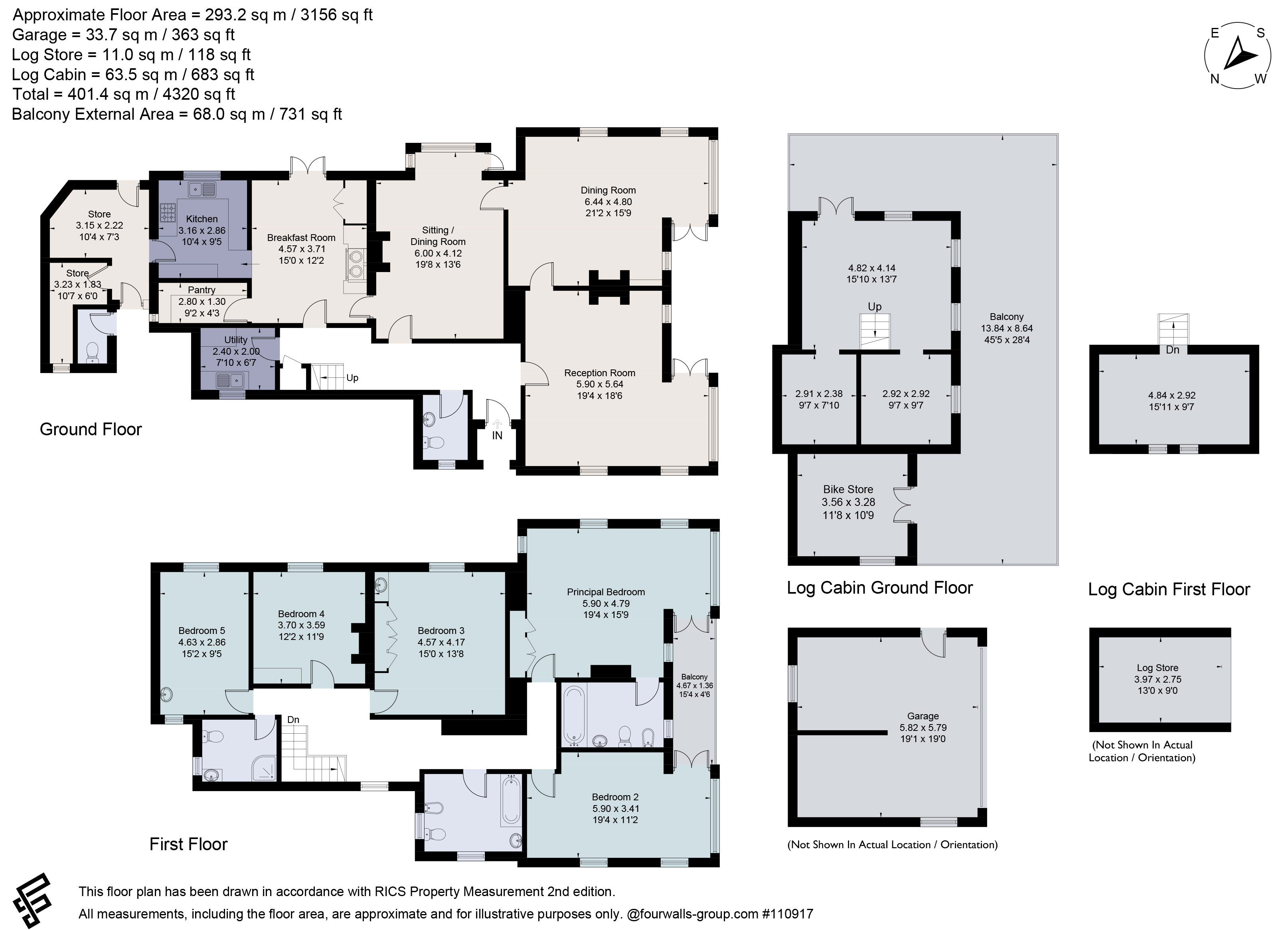 Fellside,, Llanbedr Dyffryn Clwyd, Denbighshire floorplan