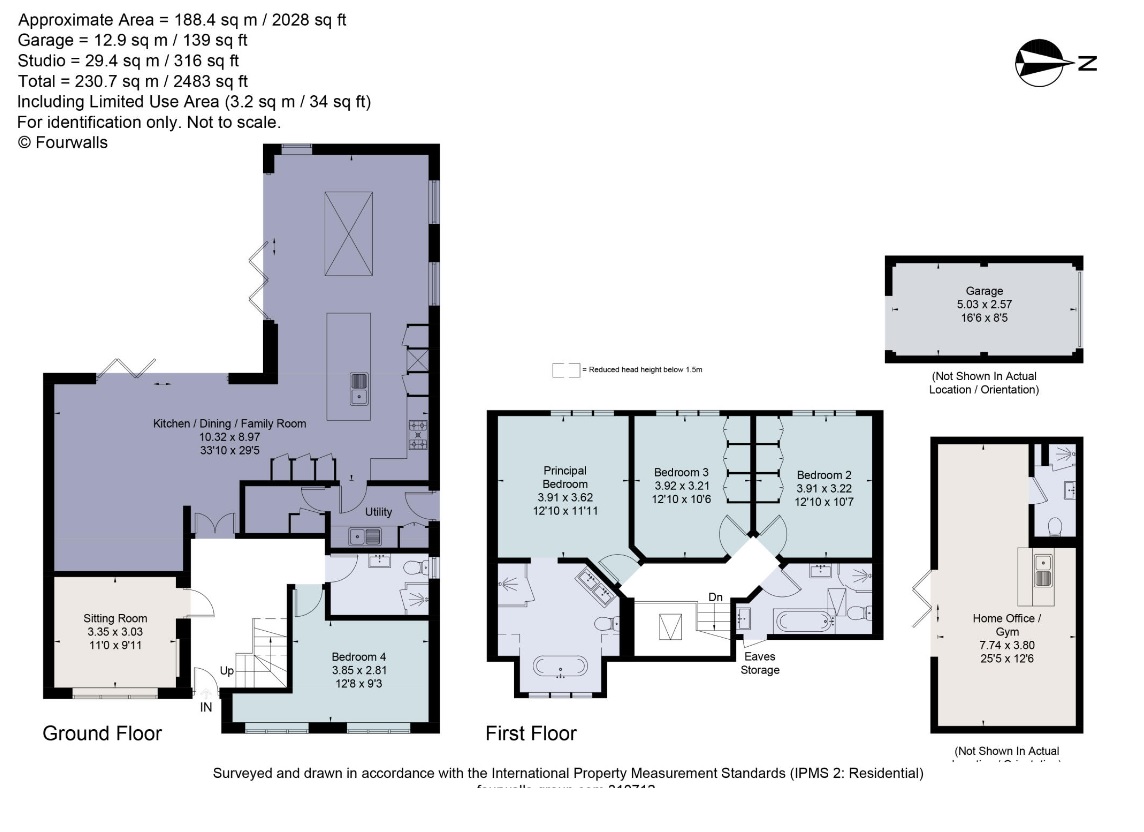 8, Capell Avenue, Rickmansworth floorplan