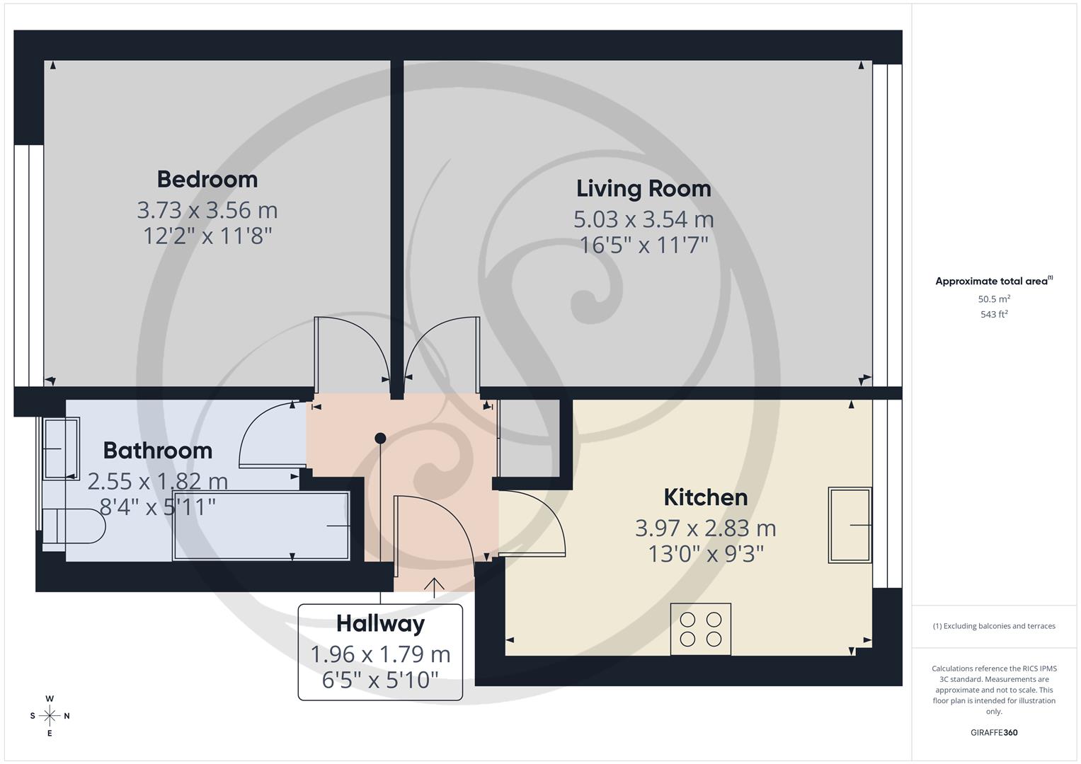 22, Falkland Court, Leeds floorplan
