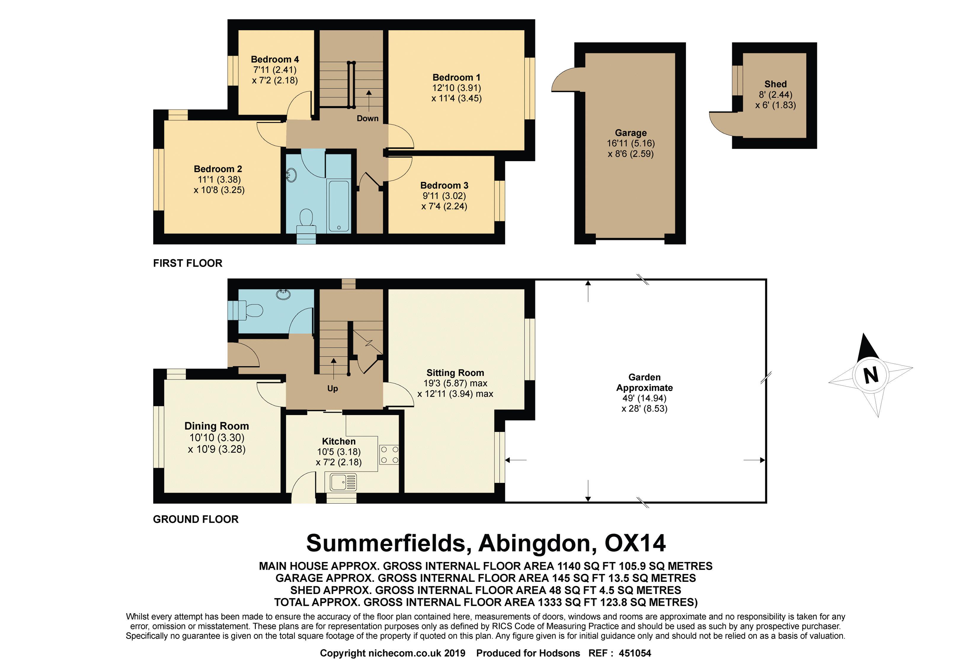 4 Bedrooms Detached house for sale in Summerfields, Abingdon OX14