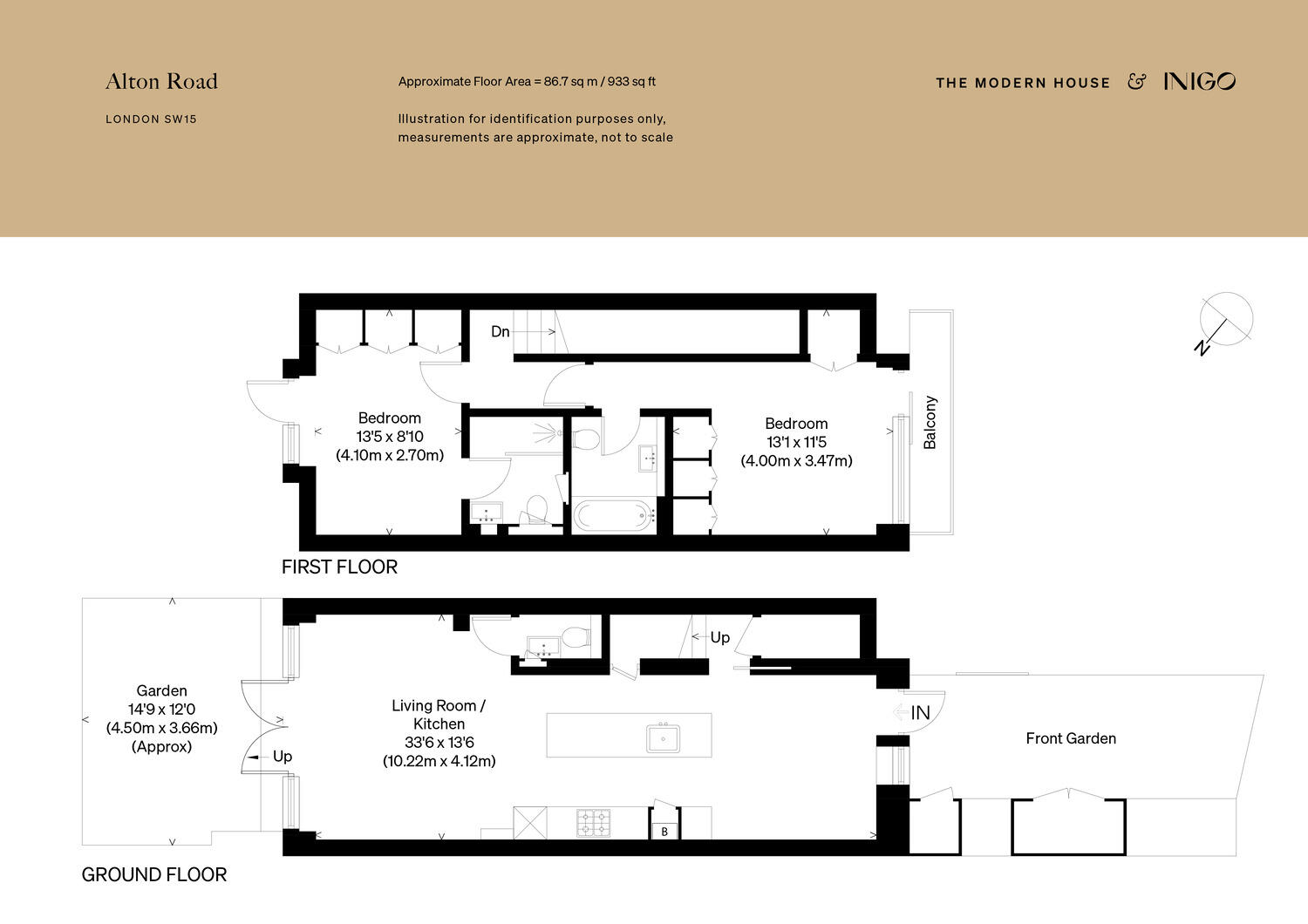75, Alton Road, London floorplan