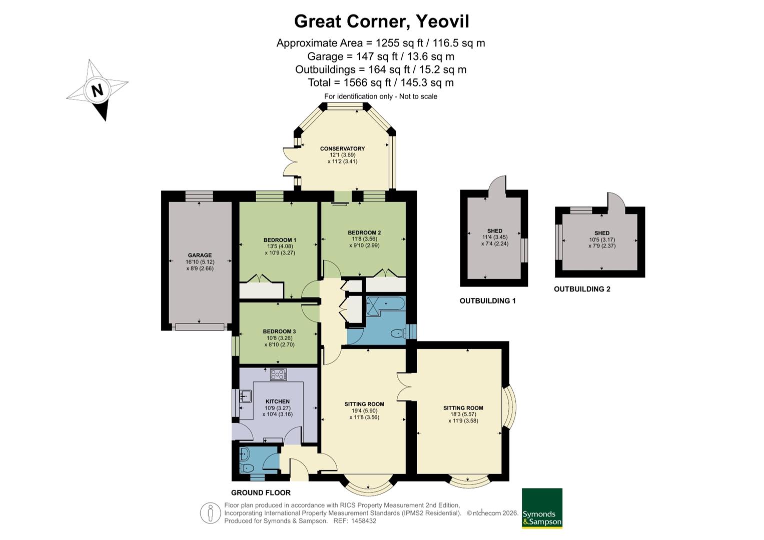 4, Great Corner, Yeovil floorplan