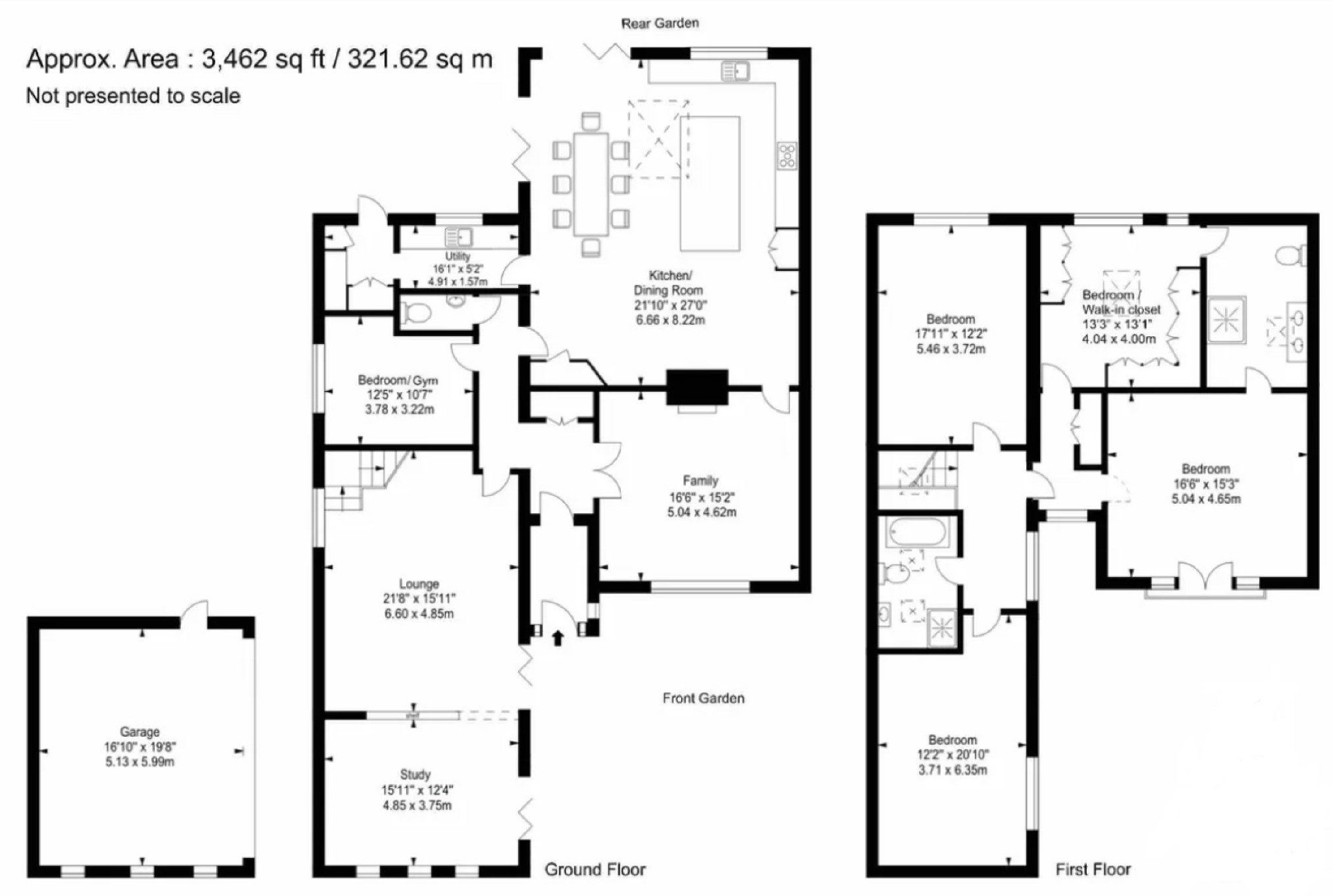 36, Dartnell Park Road, West Byfleet floorplan