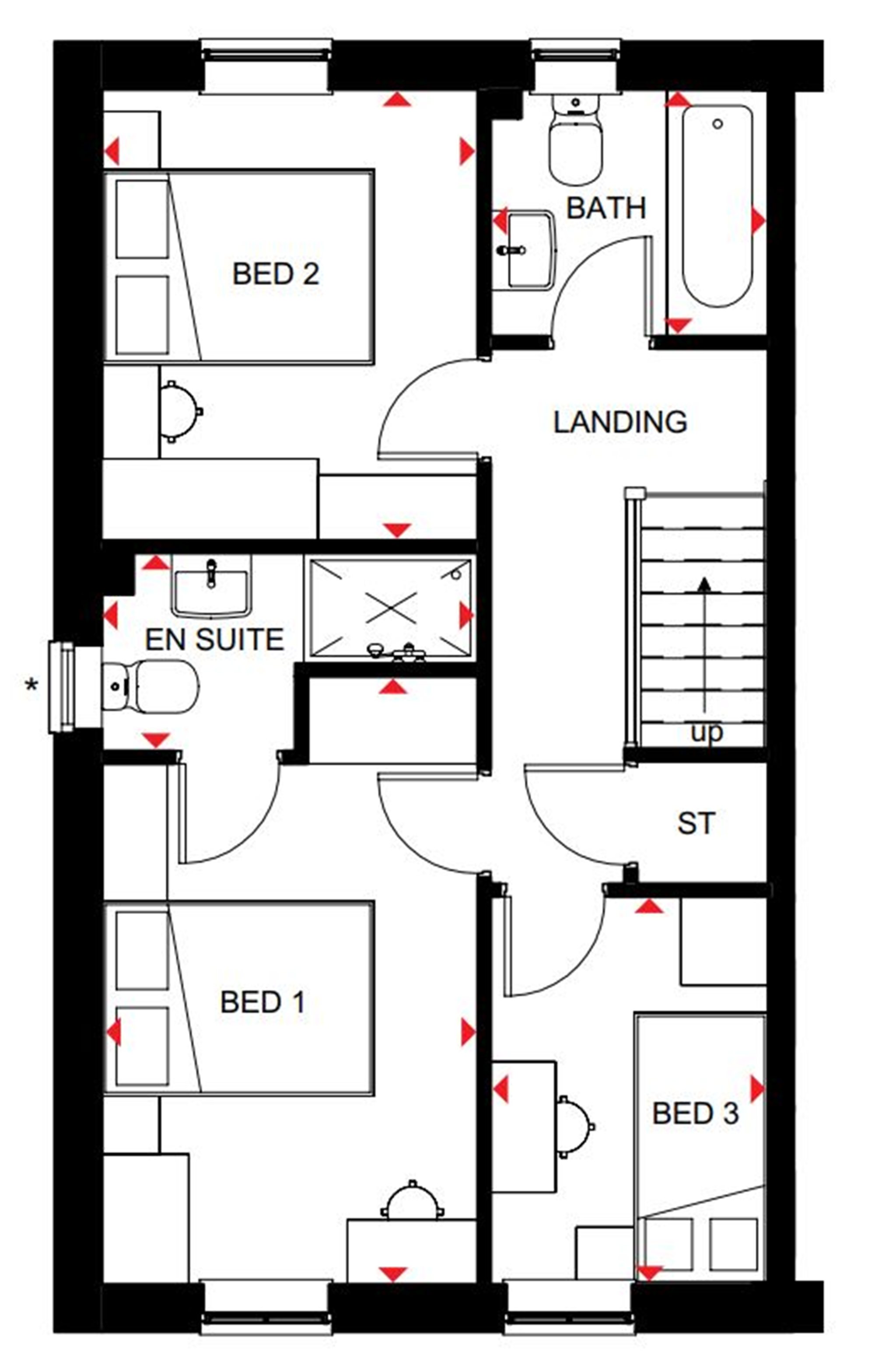 Barratt Homes Maidstone Floor Plan