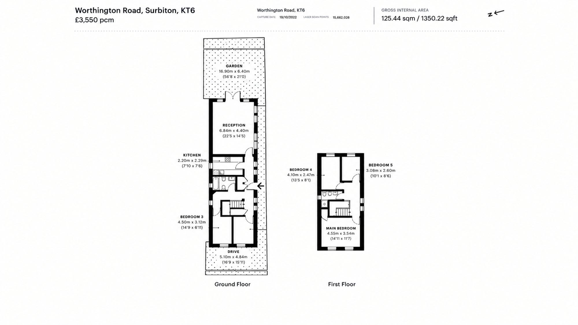 74 Worthington Road, Surbiton floorplan