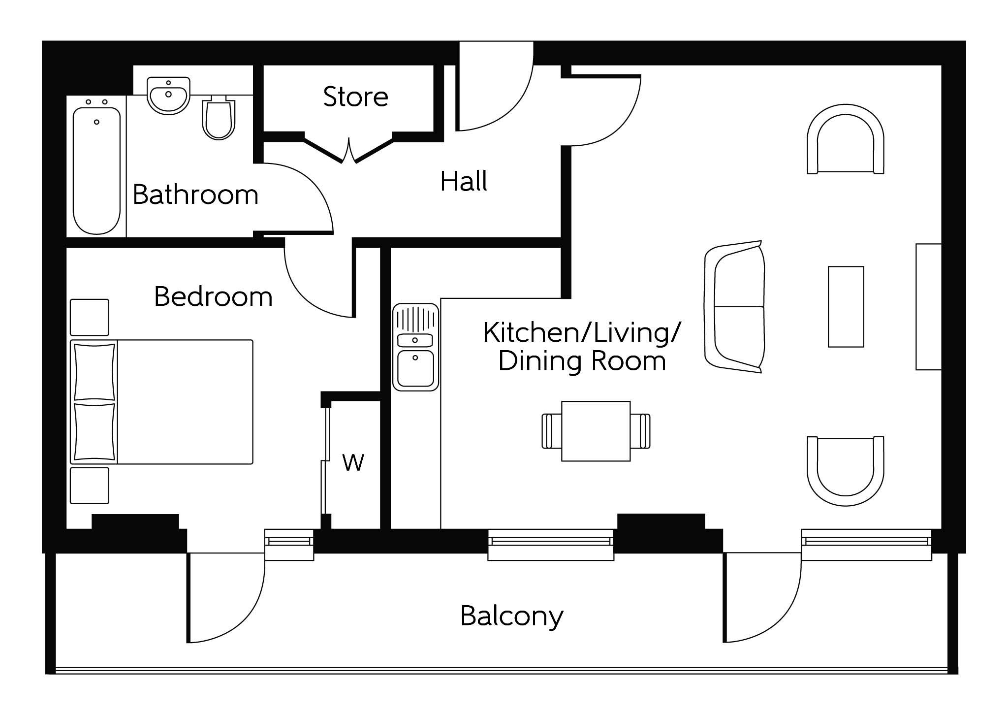 1 Bedrooms Flat for sale in Explorers Wharf, Limehouse E14