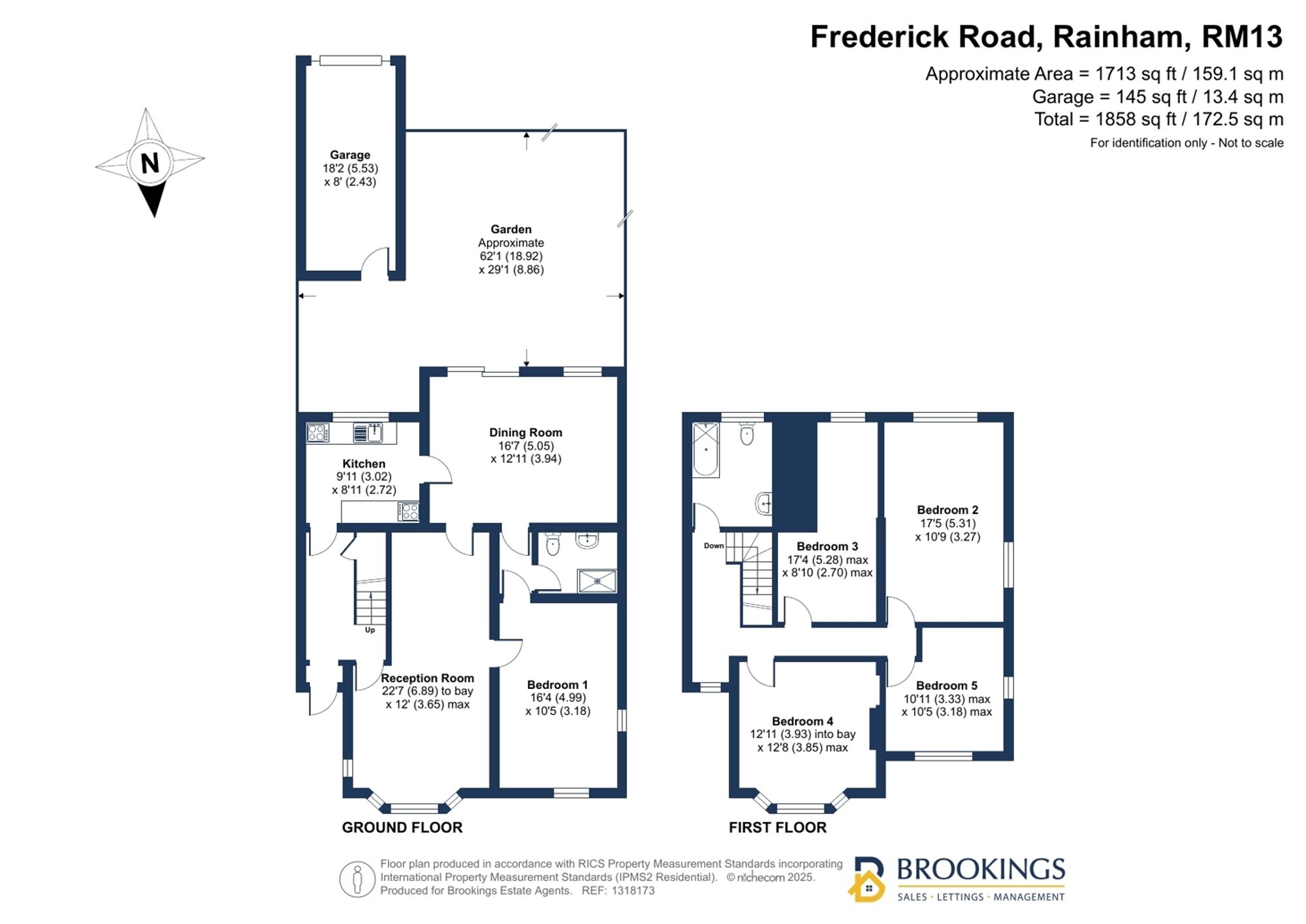 89 Frederick Road, Rainham floorplan
