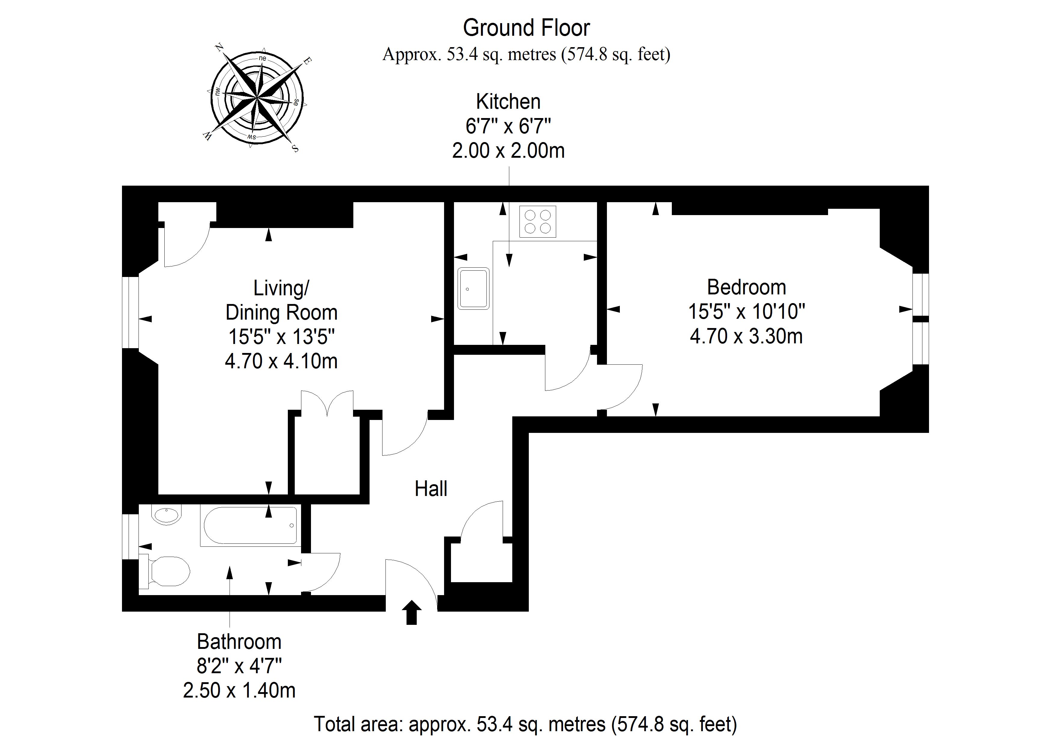 1 Bedrooms Flat for sale in Roseburn Street, Edinburgh EH12