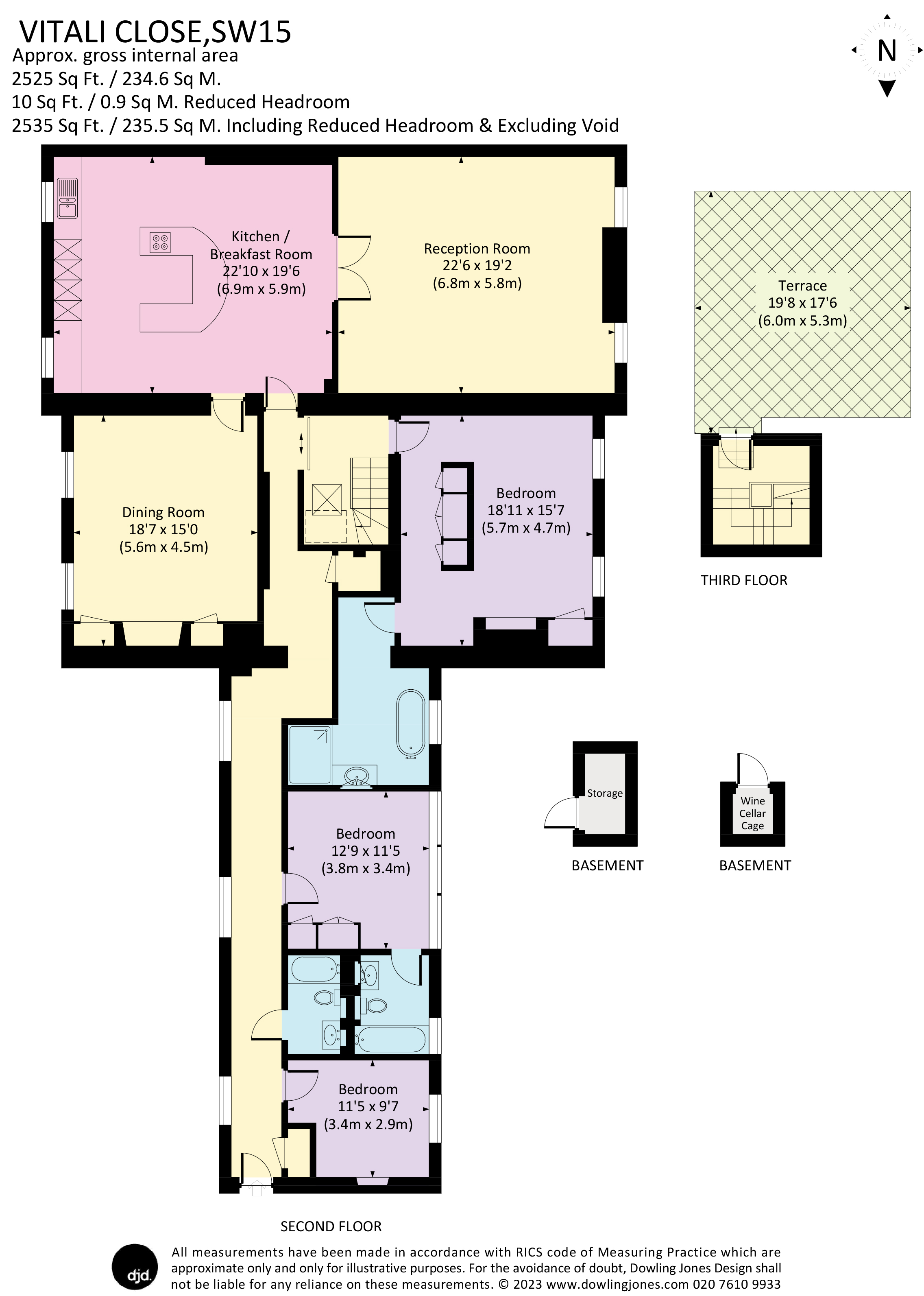 Vitali Close, London floorplan