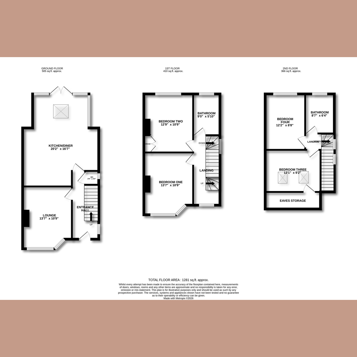 20, Woodcroft Close Benfleet, Benfleet floorplan