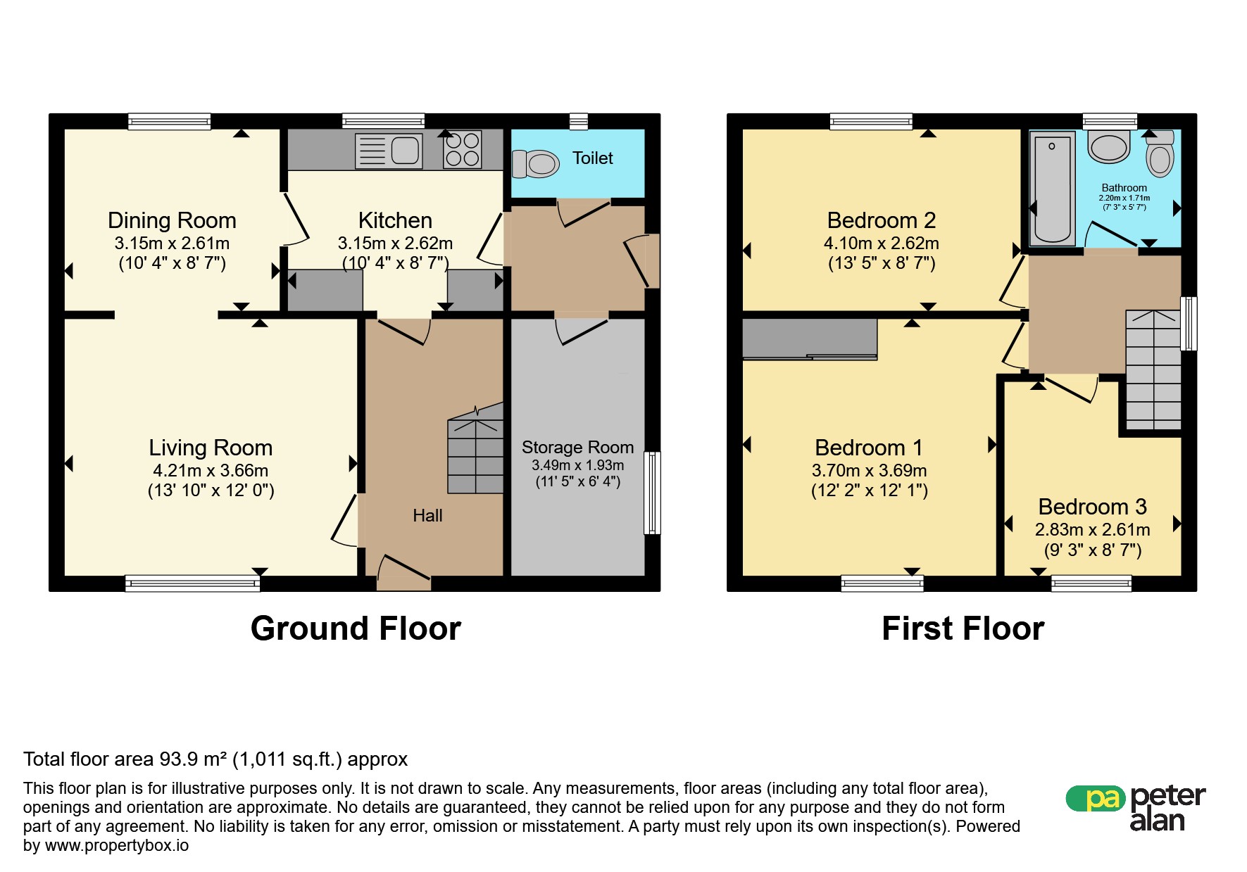 39, Emlyn Road, Ebbw Vale floorplan