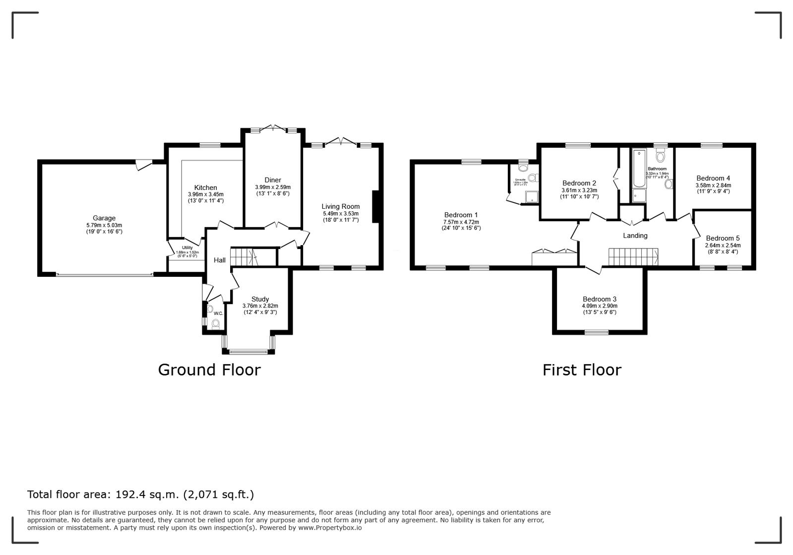 Barclay Close, Bicester floorplan
