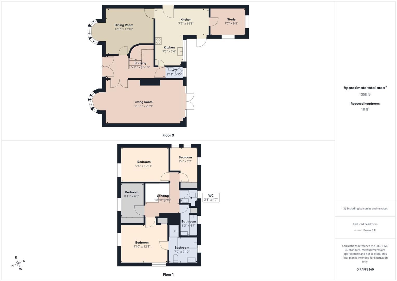 6, The Spires, Chelmsford floorplan