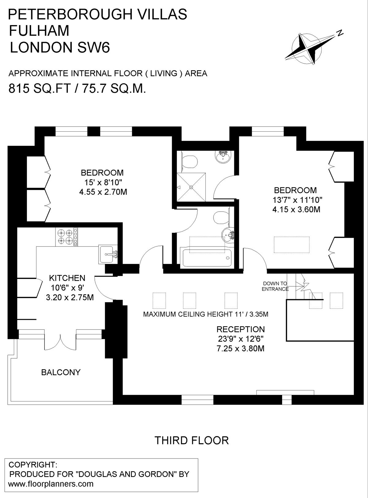 2 Bedrooms Flat to rent in Hurlingham Square, Peterborough Road, London SW6