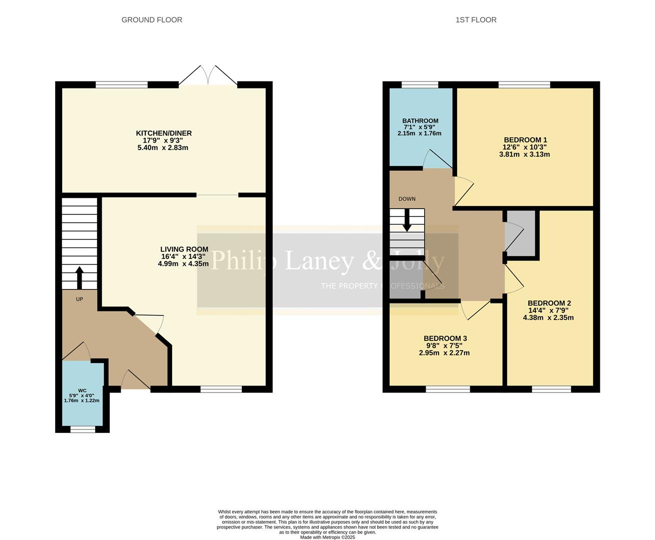 4, Winnington Close, Worcester floorplan