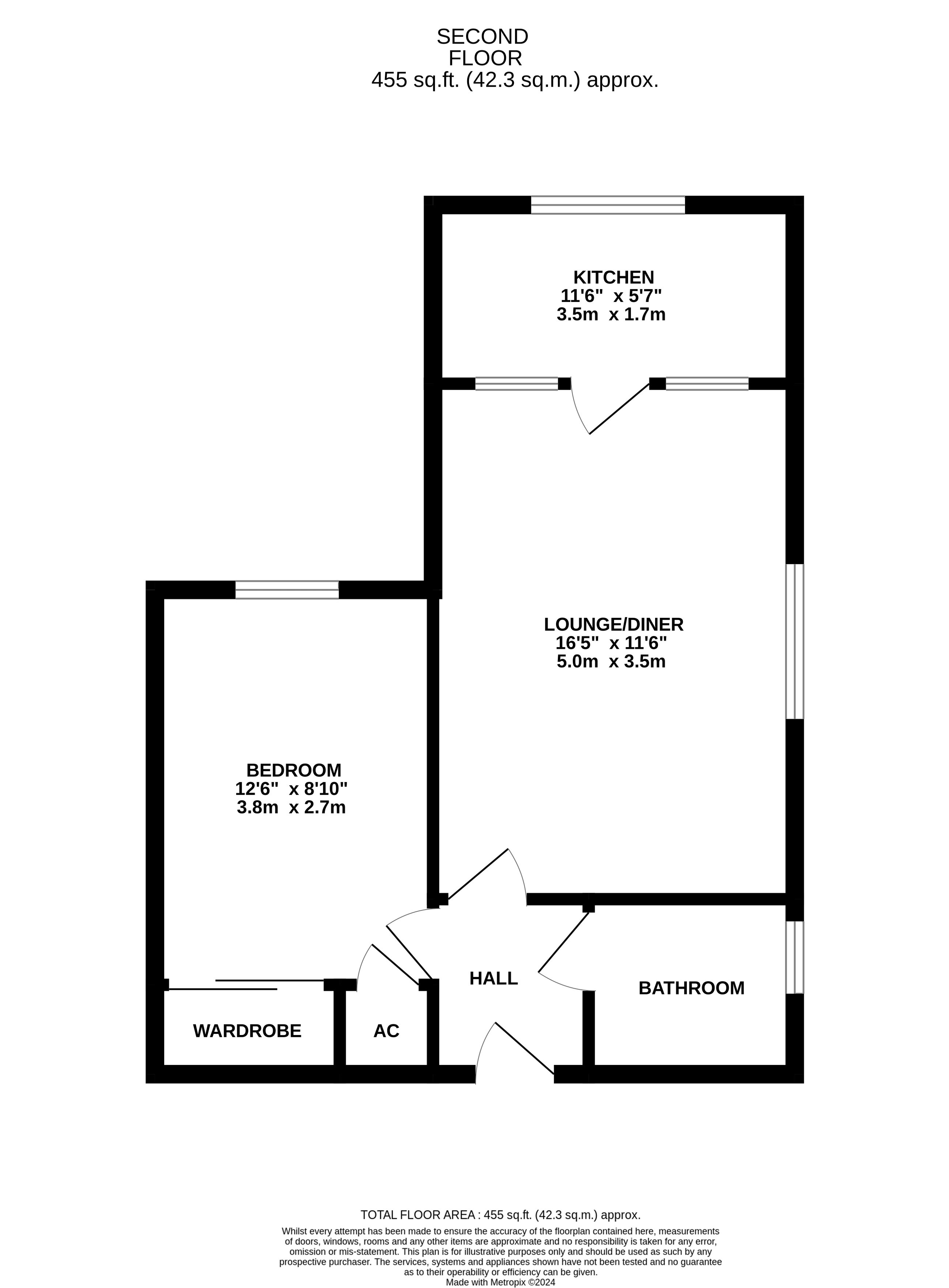 22, Victoria Court, Biggleswade, Beds floorplan