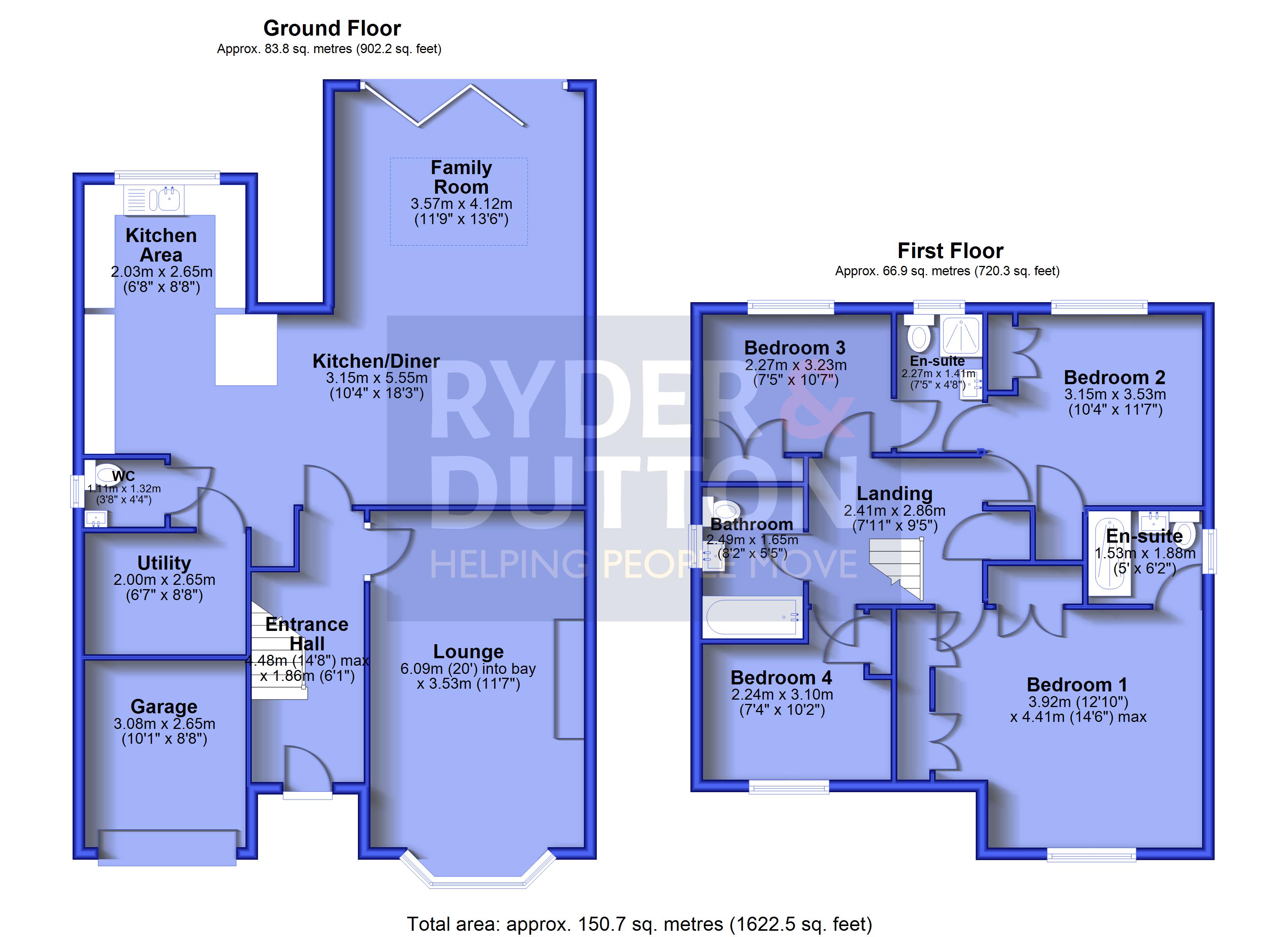 19, Wrenbury Drive, Rochdale floorplan