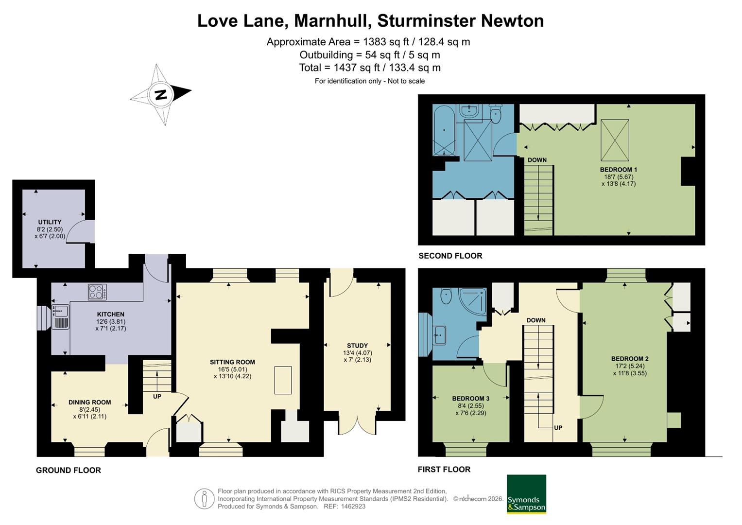 Iris Cottage, Love Lane, Sturminster Newton floorplan